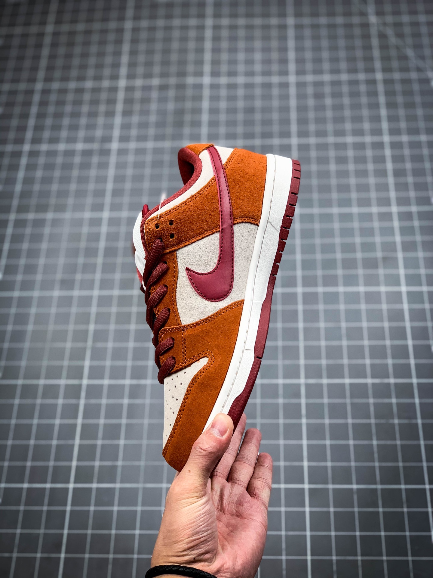 290 Nike SB Dunk Low Pro Russet Cedar 王一博同款 低帮休闲运动滑板鞋 BQ6817-202