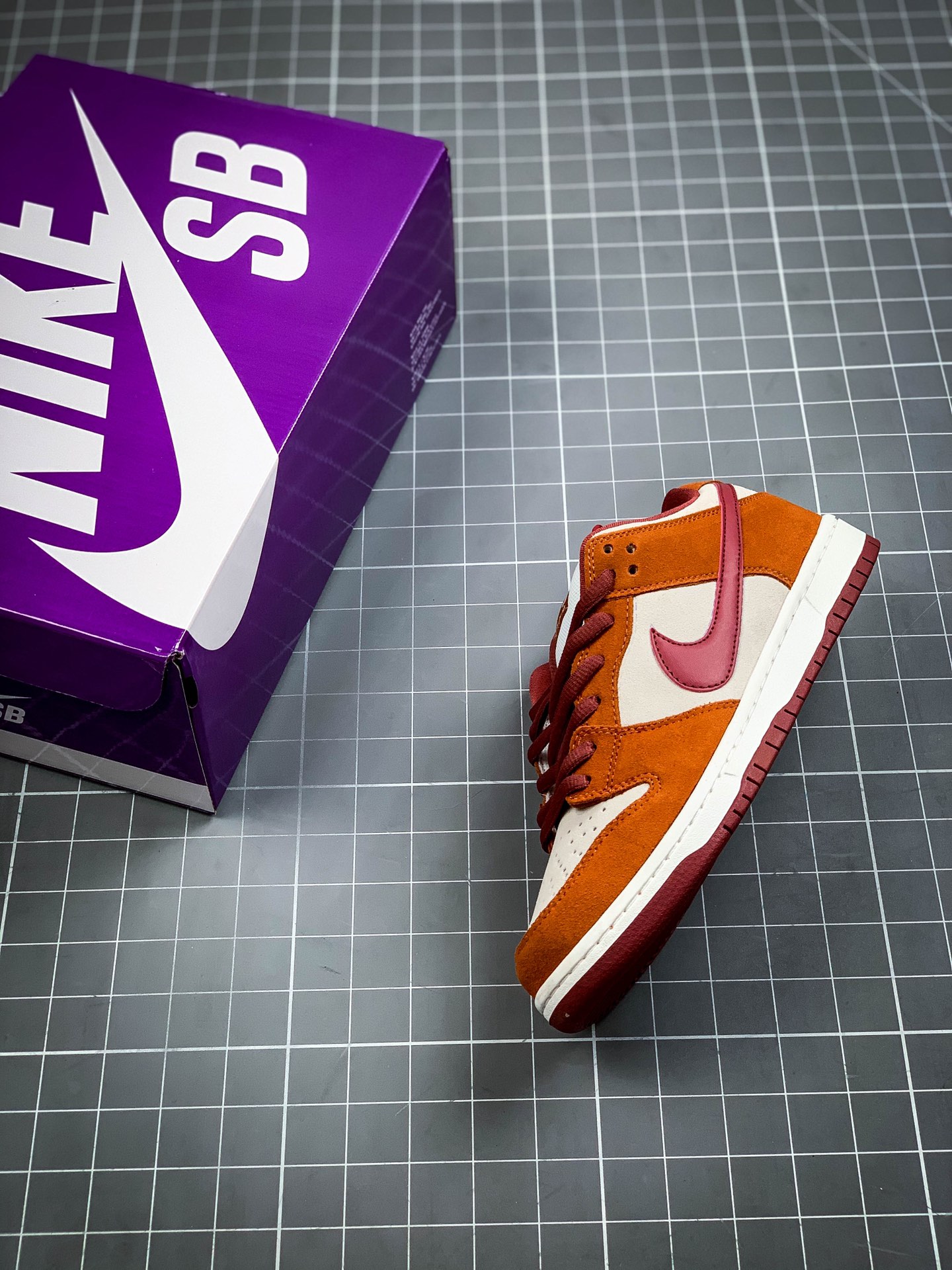 290 Nike SB Dunk Low Pro Russet Cedar 王一博同款 低帮休闲运动滑板鞋 BQ6817-202