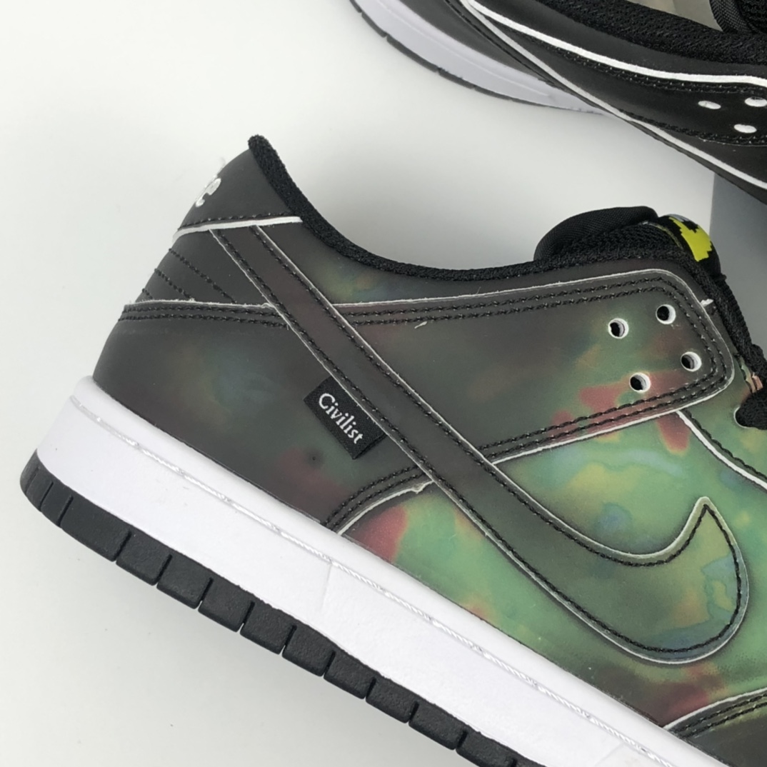 170 Civilist x Nike SB Dunk Low 热成像 扣篮系列复古低帮休闲运动滑板鞋 CZ5123-001