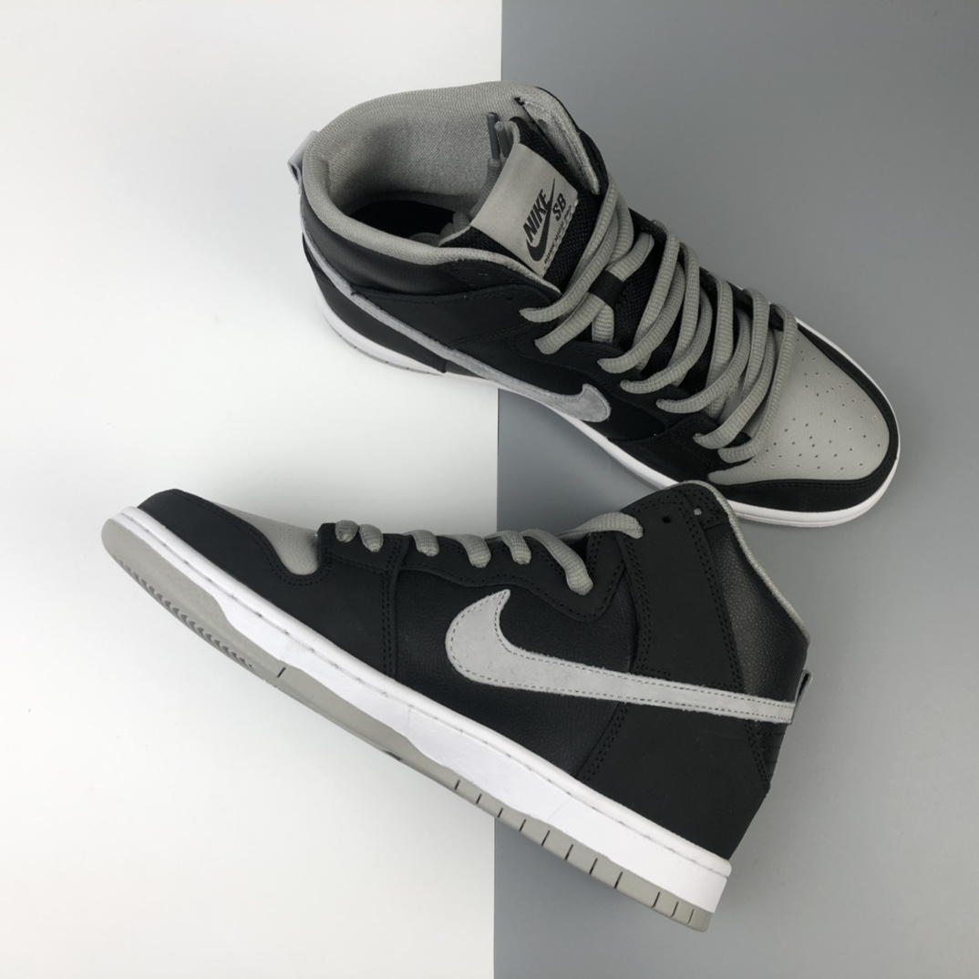 270 Nike Dunk SB High Pro”J-Pack Shadow”“黑灰影子”扣篮系列高帮经典百搭休闲运动板鞋 854851-067