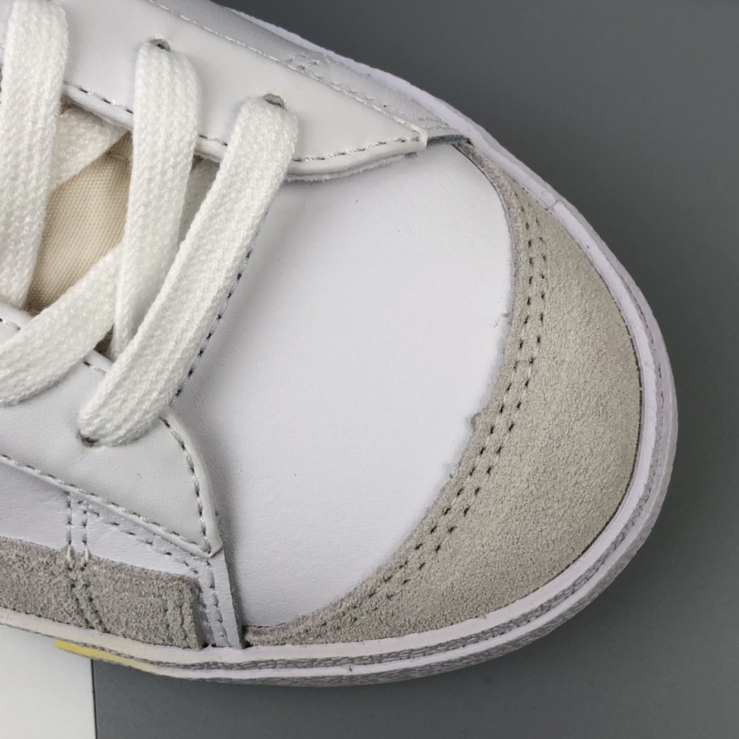 190 NIKE BLAZER LOW The New Way 耐克开拓者高帮板鞋  白七彩渐变 CZ8653-136