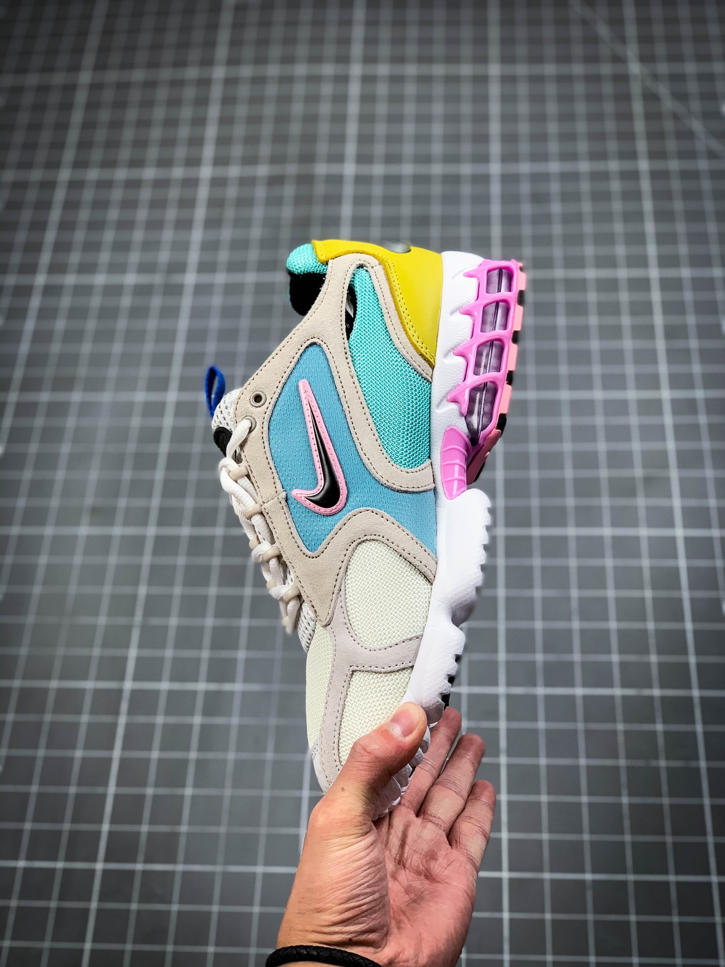 330 公司级纯原版本 Stussy x Air Zoom Spiridon CG 2  CW7482-100