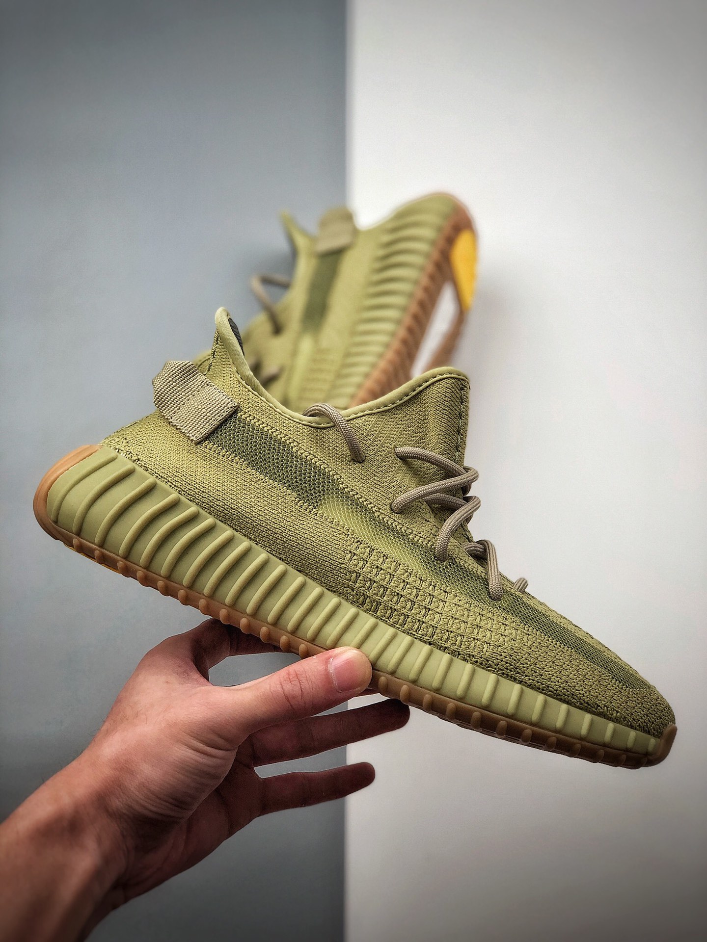 250 阿迪达斯 Adidas Yeezy 350 Boost V2 抹茶绿 #德国进口机台针织成型 FY5346