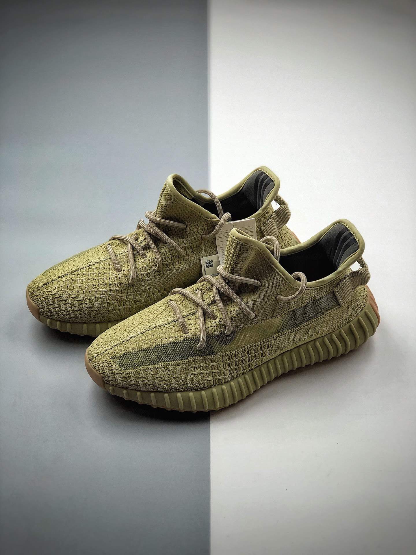 250 阿迪达斯 Adidas Yeezy 350 Boost V2 抹茶绿 #德国进口机台针织成型 FY5346