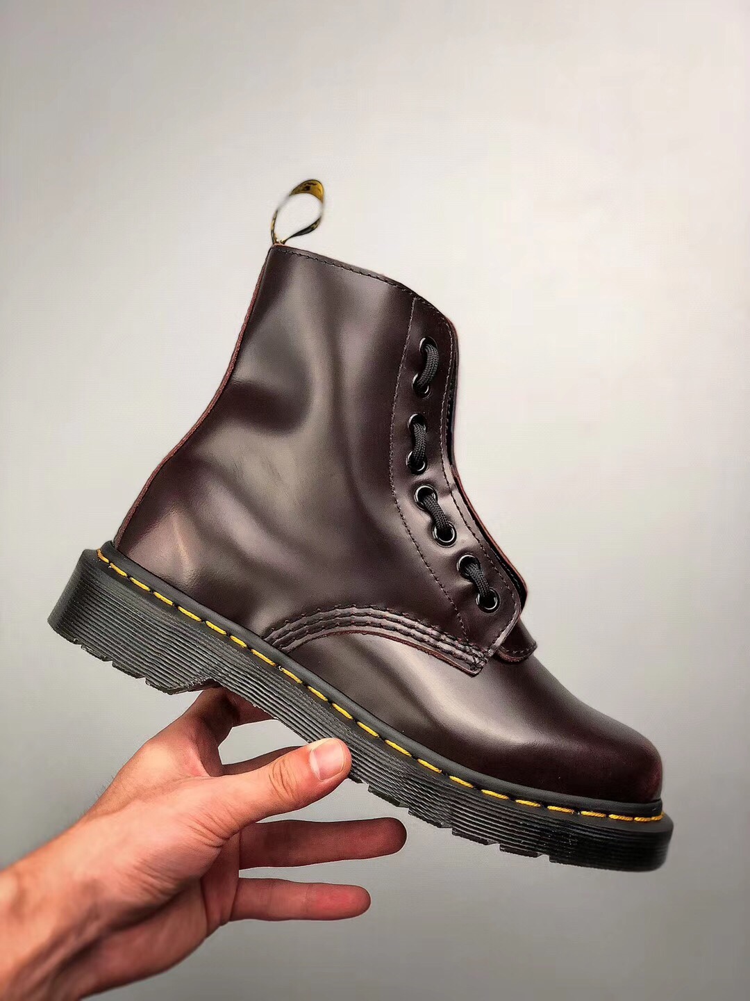 Original Dr.martens Martin boots 1460 Pascal fashion double zipper for men and women