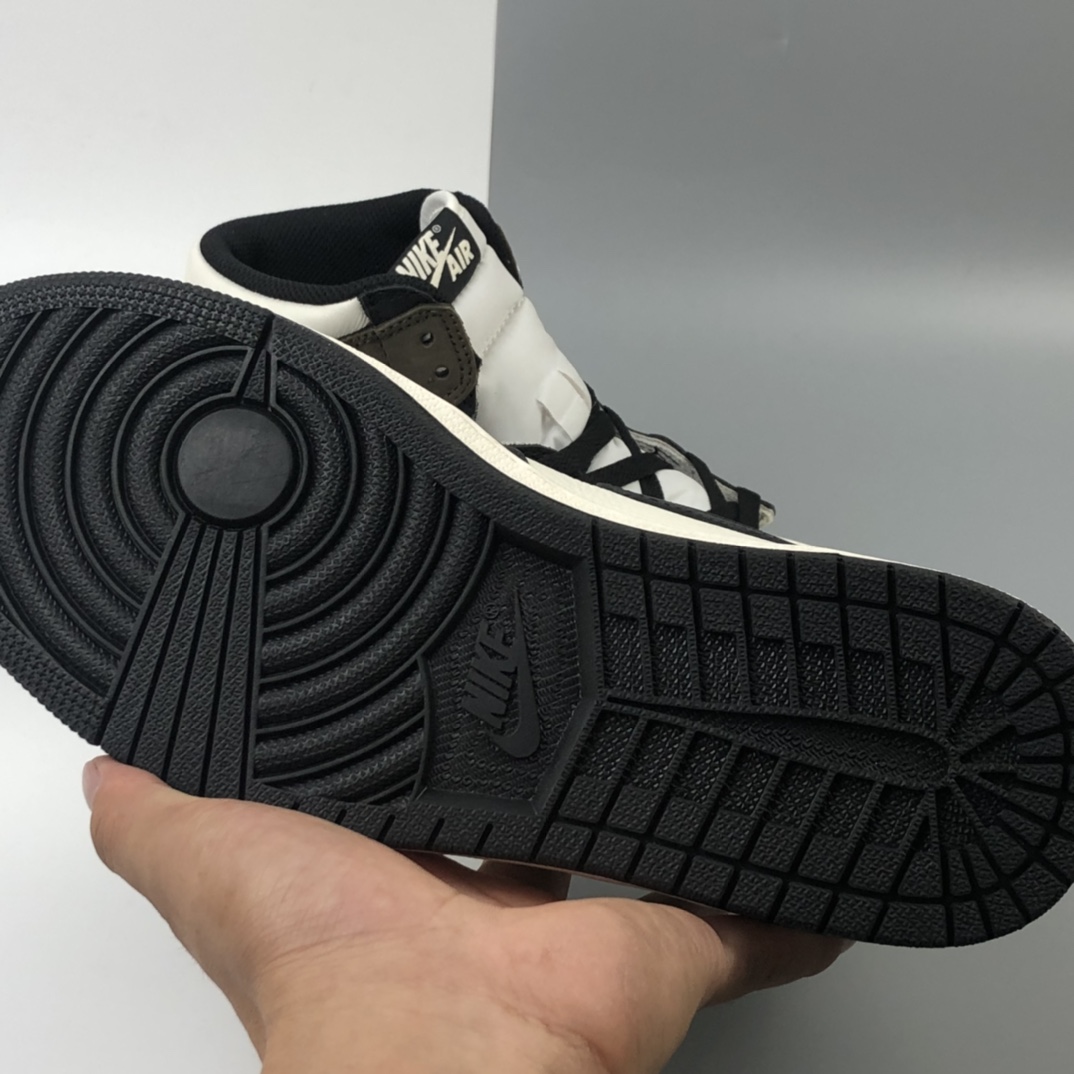 290 Air Jordan 1 High OG“Dark Mocha”乔丹一代高帮经典复古文化休闲运动篮球鞋 摩卡 小倒钩 555088-105