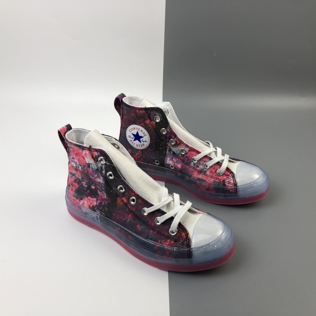 180 Converse x Shaniqwa Jarvis Chuck Taylor CX 花卉图案果冻高帮板鞋 169071C