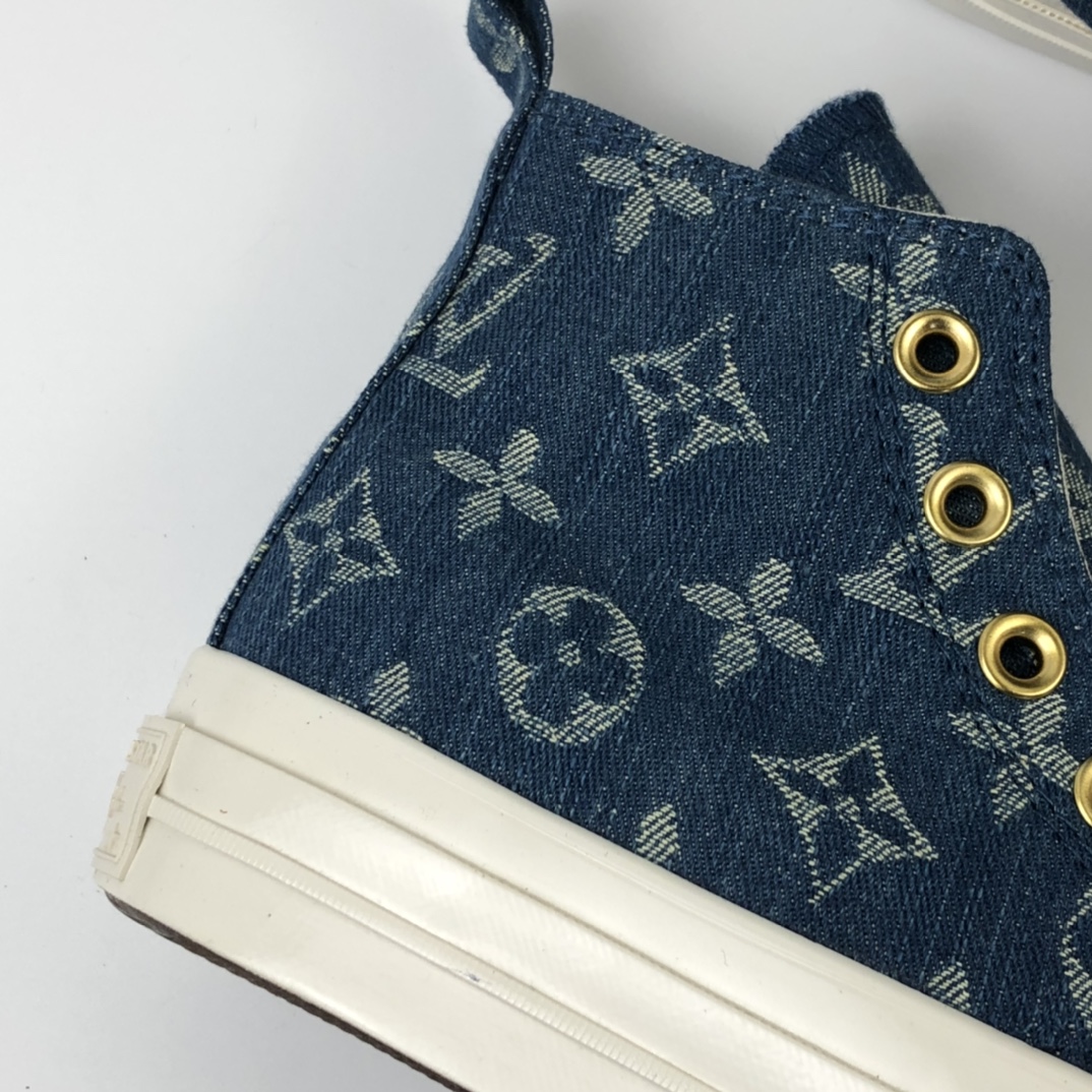 150 Converse 1970S x Lv 驴牌 牛仔系列联名高帮板鞋 162055C