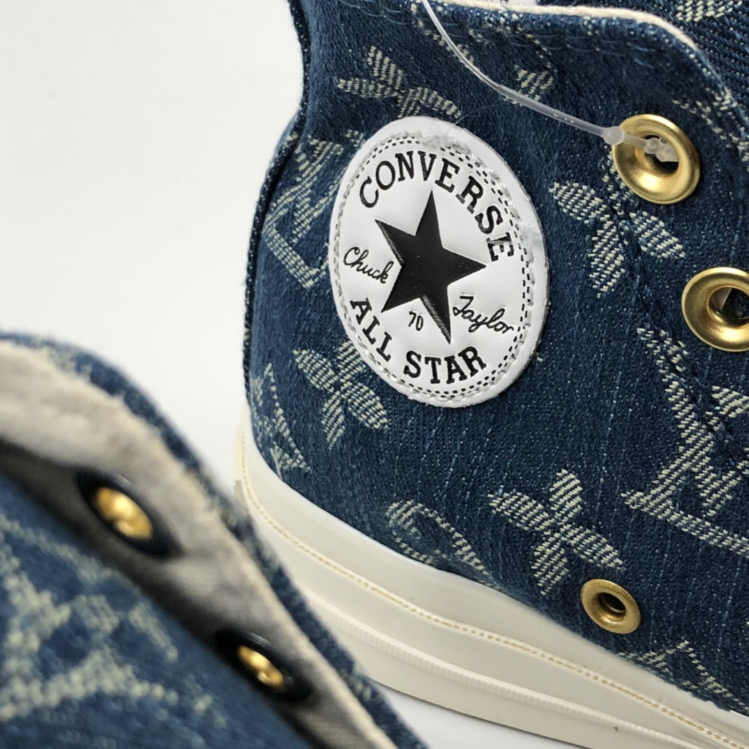 150 Converse 1970S x Lv 驴牌 牛仔系列联名高帮板鞋 162055C