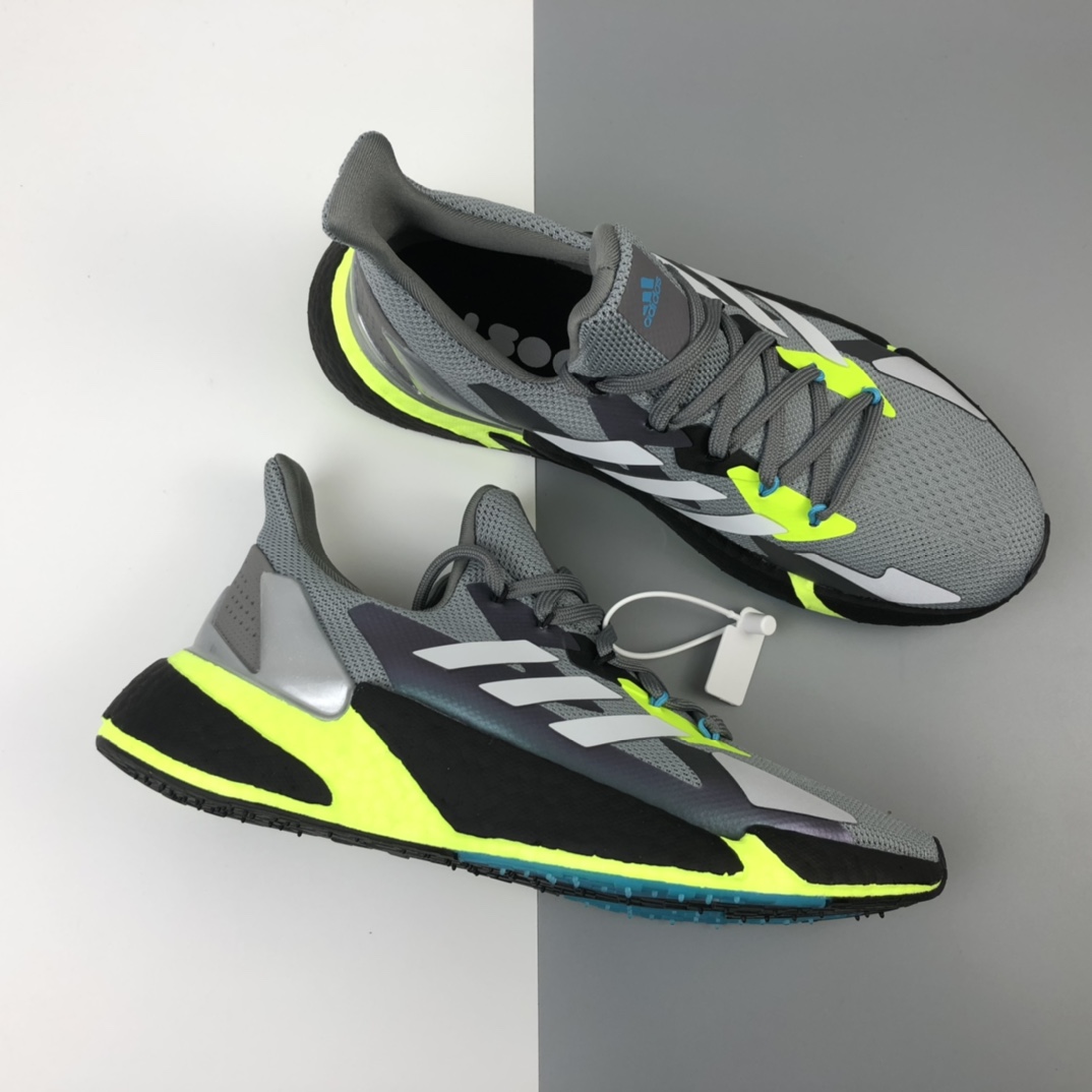 250  Adidas X9000L4 Boost 全新机能风系列 Boost休闲缓震运动跑鞋 FW8385