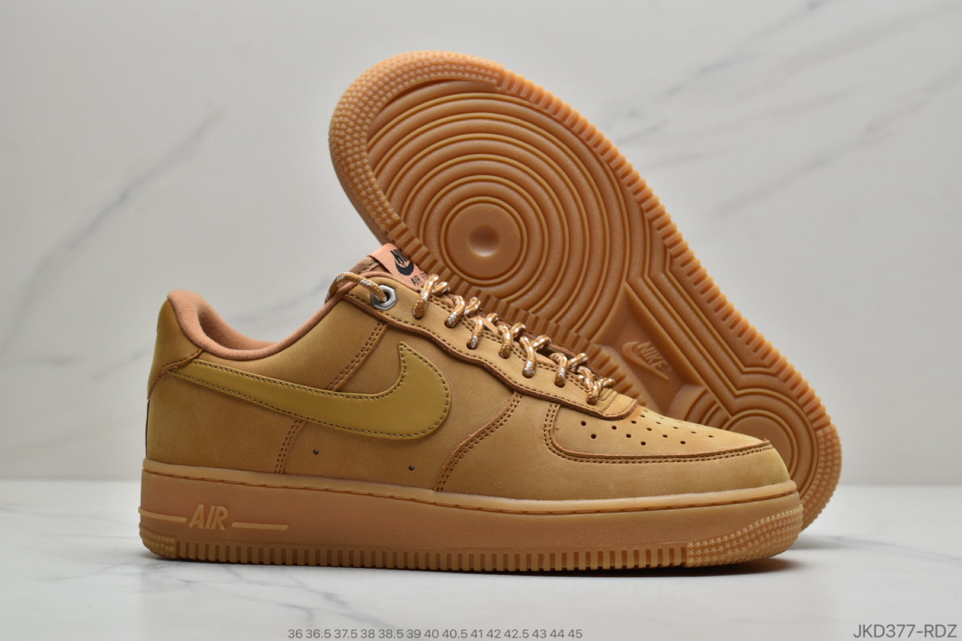 160 公司级耐克 Nike Air Force 1 07 PRM 空军一号 AF1 小麦低帮CJ9179 200