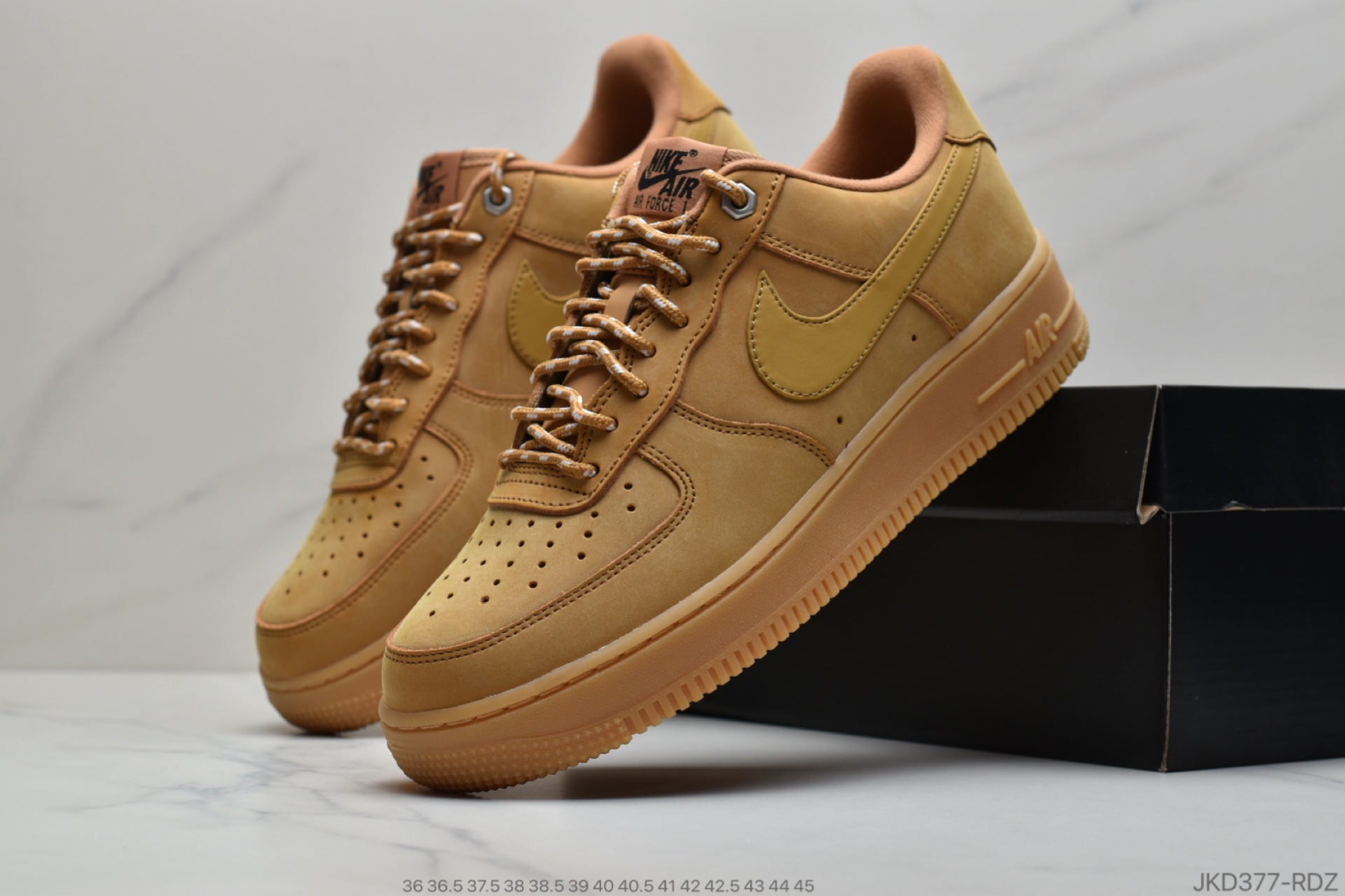 160 公司级耐克 Nike Air Force 1 07 PRM 空军一号 AF1 小麦低帮CJ9179 200