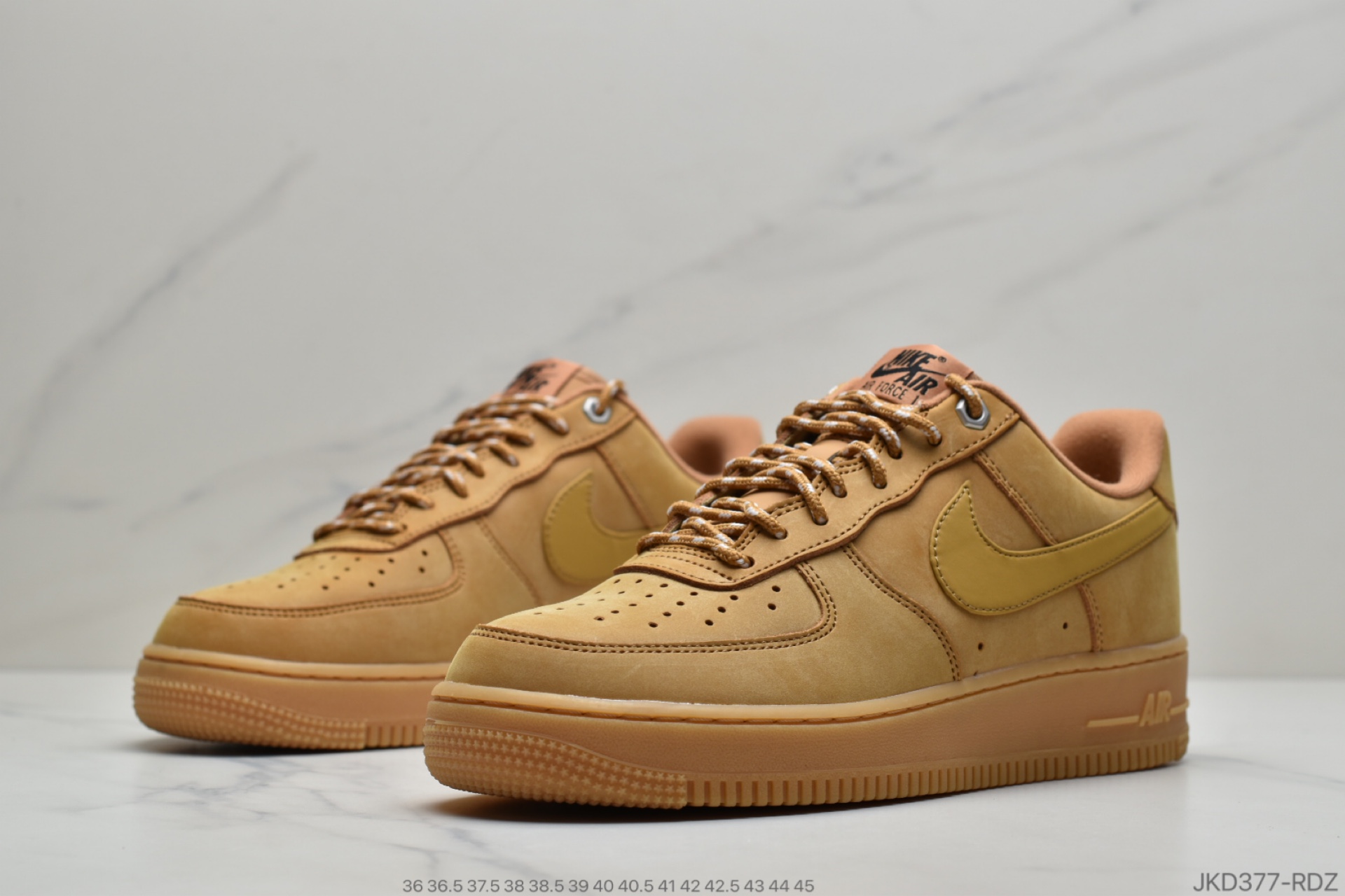 160 公司级耐克 Nike Air Force 1 07 PRM 空军一号 AF1 小麦低帮CJ9179 200