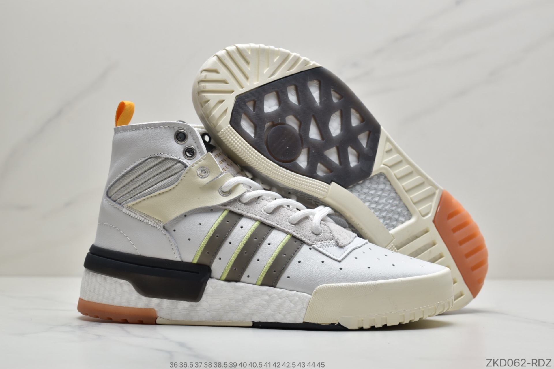 270 公司级阿迪达斯三叶草新品adidas Originals Rivalry RM Chi 爆米花运动板鞋EG4523