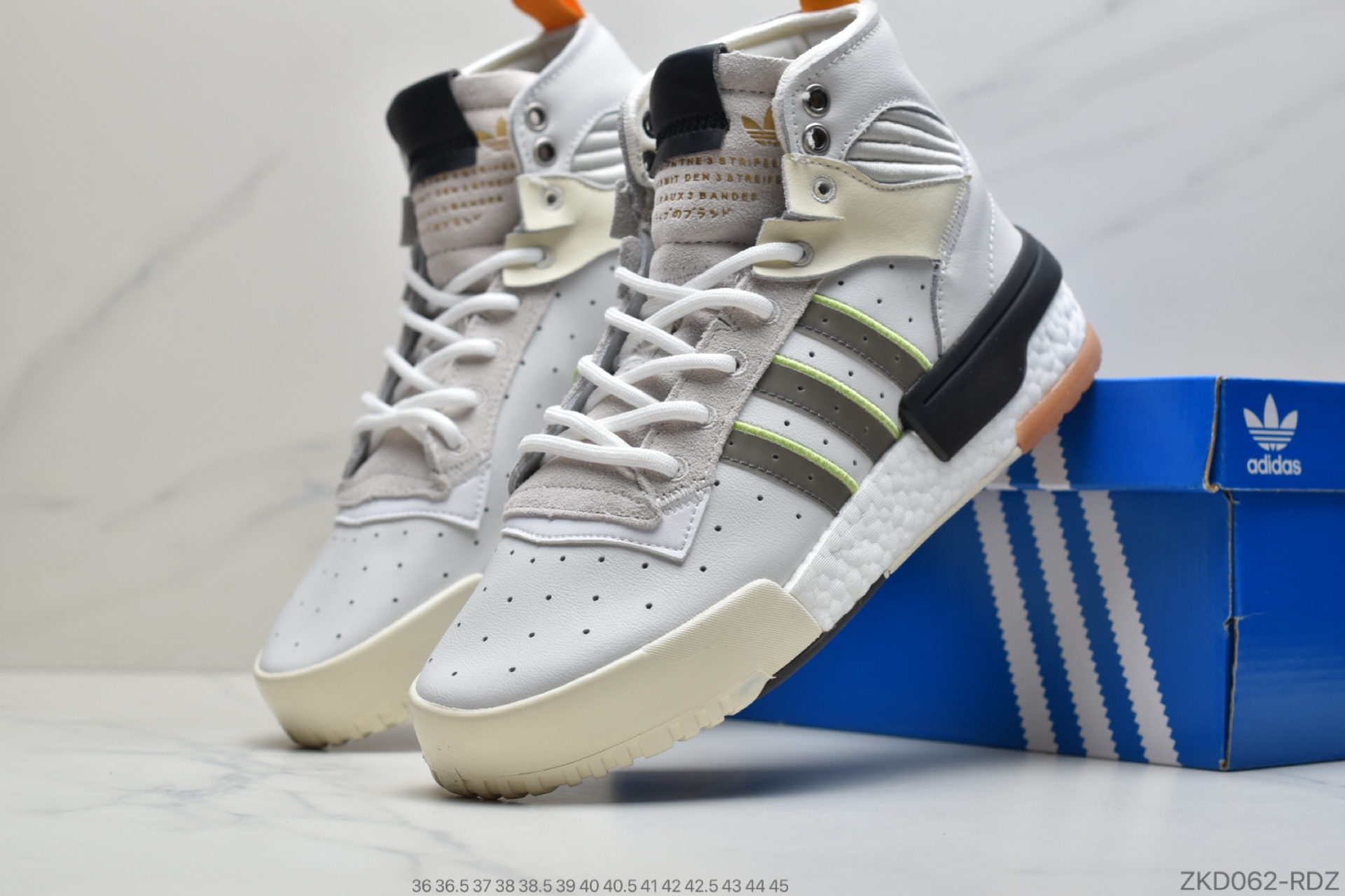 270 公司级阿迪达斯三叶草新品adidas Originals Rivalry RM Chi 爆米花运动板鞋EG4523