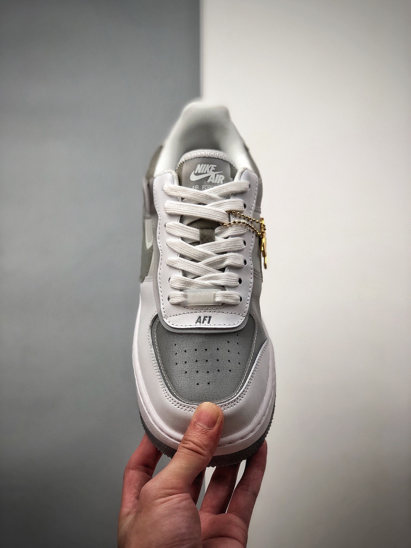 200  耐克Nike WMNS Air Force 1 Shadow全新少女系解构主义设计 CK6561-100