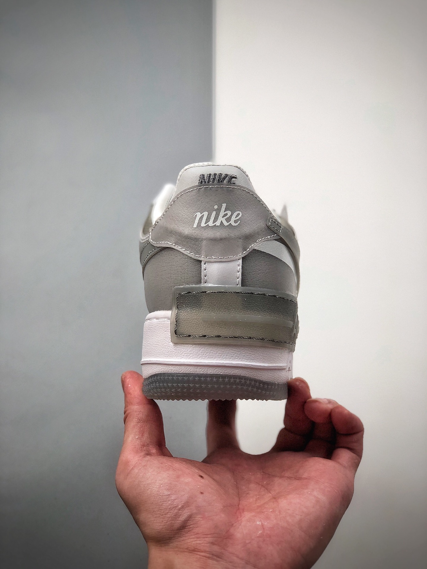 200  耐克Nike WMNS Air Force 1 Shadow全新少女系解构主义设计 CK6561-100