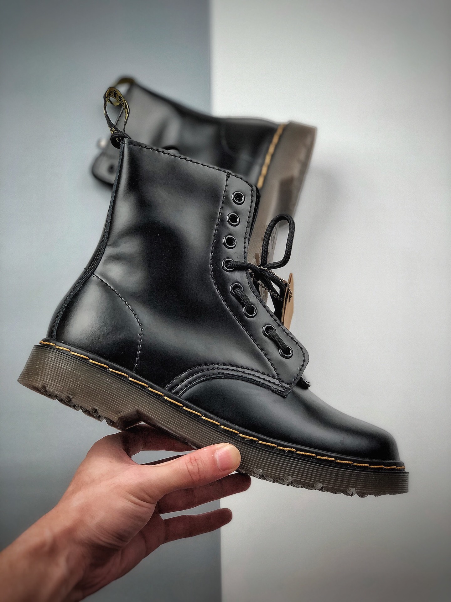 200  原装公司级 Dr.martens 马丁靴1460 Pascal 时尚双拉链