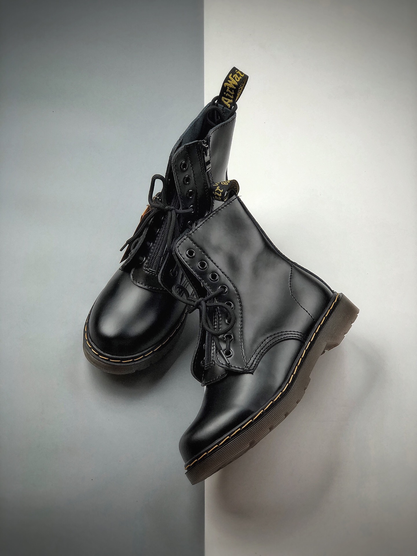 200  原装公司级 Dr.martens 马丁靴1460 Pascal 时尚双拉链