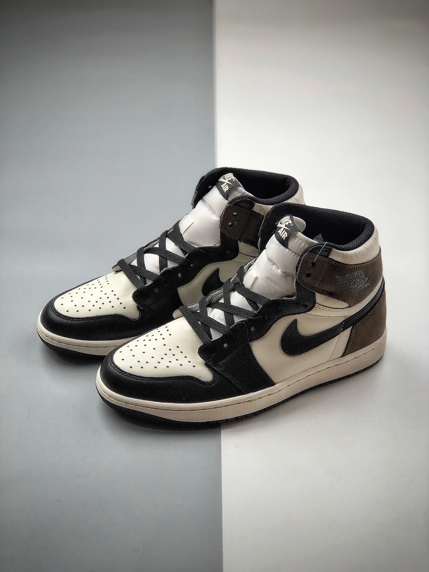 290 Air Jordan 1 High OG“Dark Mocha”wmAJ1摩卡全鞋身头层皮555088-105