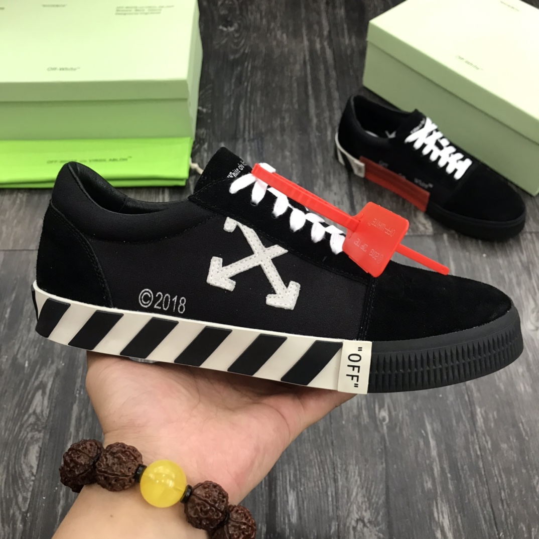 P180 [OFF] OFF WHITE OW FW cinturón amarillo flecha blanca zapatos de marea negro de alta en Europa