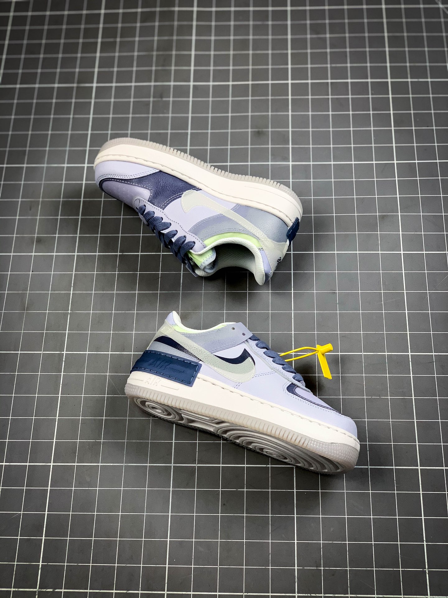 180 真正气垫组合底 Wmns Air Force 1 Shadow SE'World Indigo' 马卡龙深蓝射频低帮空军一号 CK6561-001 219