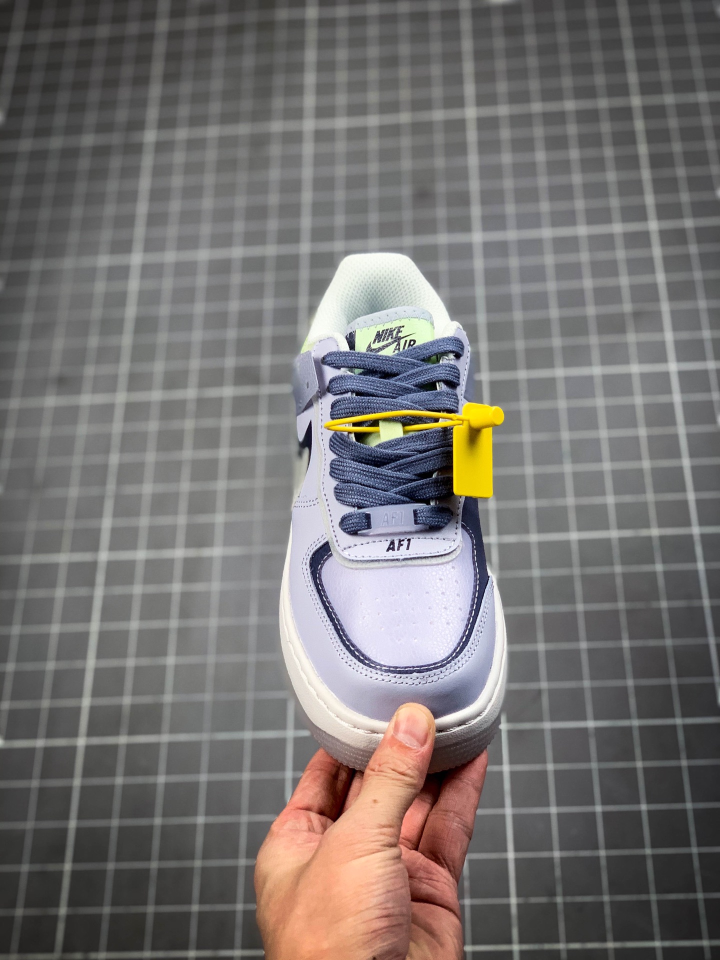 180 真正气垫组合底 Wmns Air Force 1 Shadow SE'World Indigo' 马卡龙深蓝射频低帮空军一号 CK6561-001 219