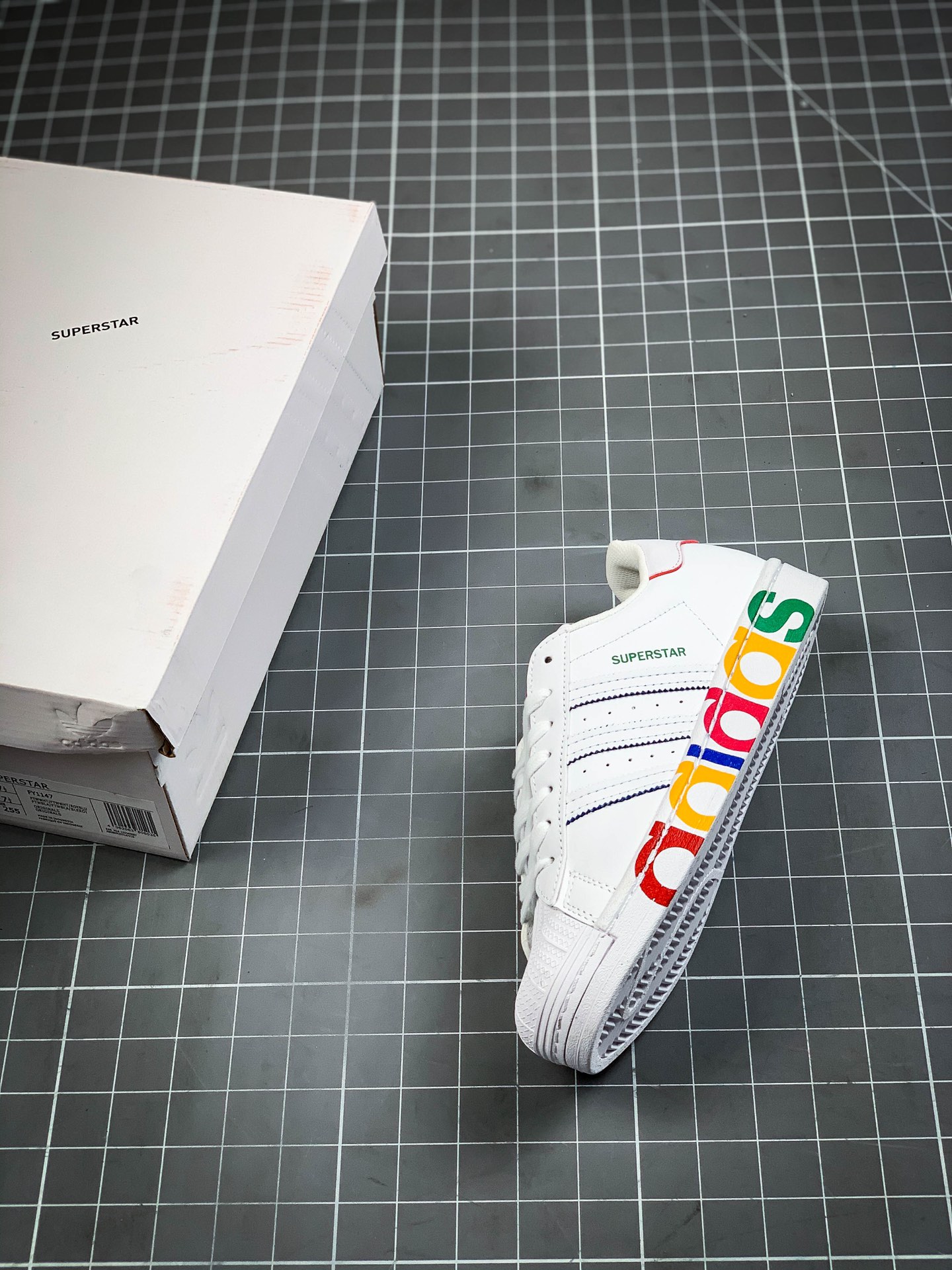 160 阿迪达斯Adidas Originals Superstar” 三叶草 贝壳头FY1147 25519