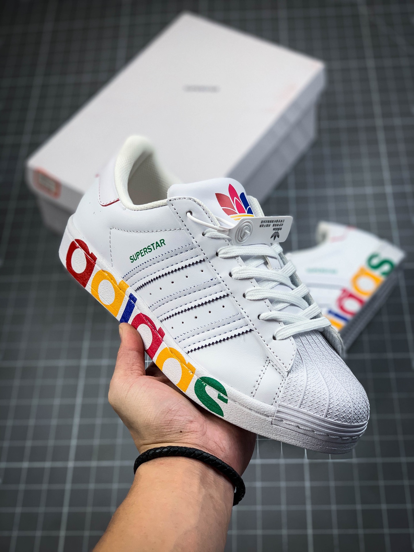160 阿迪达斯Adidas Originals Superstar” 三叶草 贝壳头FY1147 25519