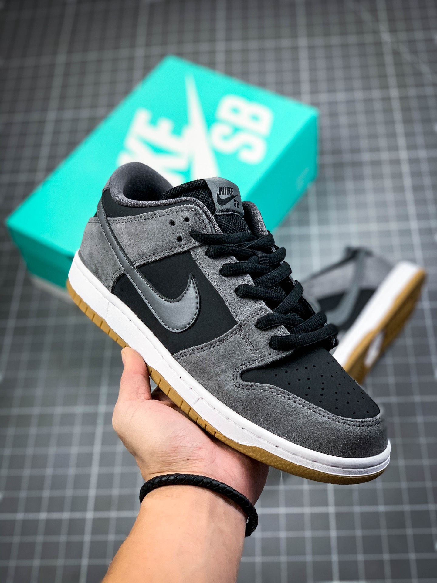 240 Nike SB Dunk Low “雾霾灰” 联名扣篮系列复古低帮休闲运动滑板板鞋854866-319