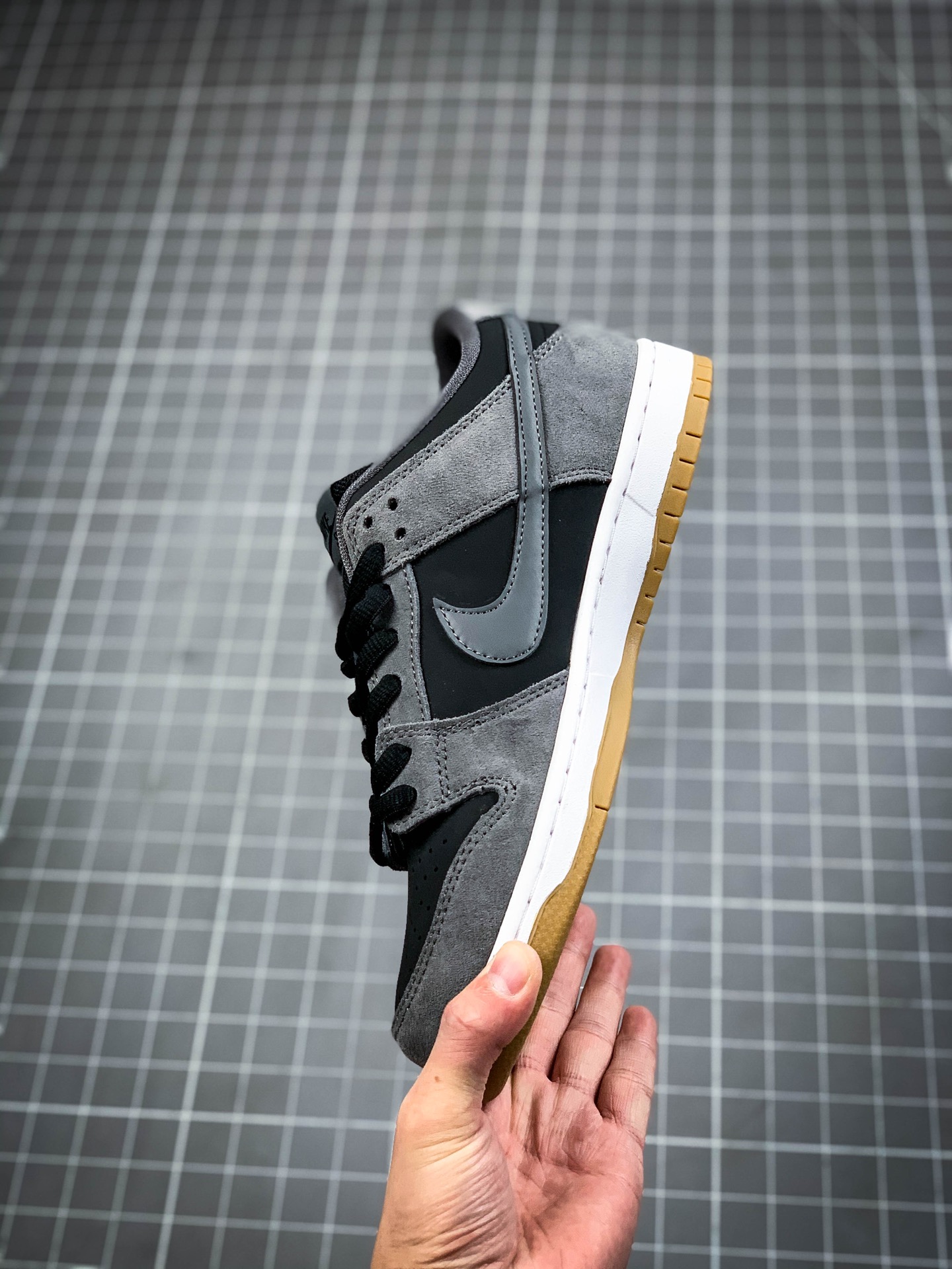 240 Nike SB Dunk Low “雾霾灰” 联名扣篮系列复古低帮休闲运动滑板板鞋854866-319