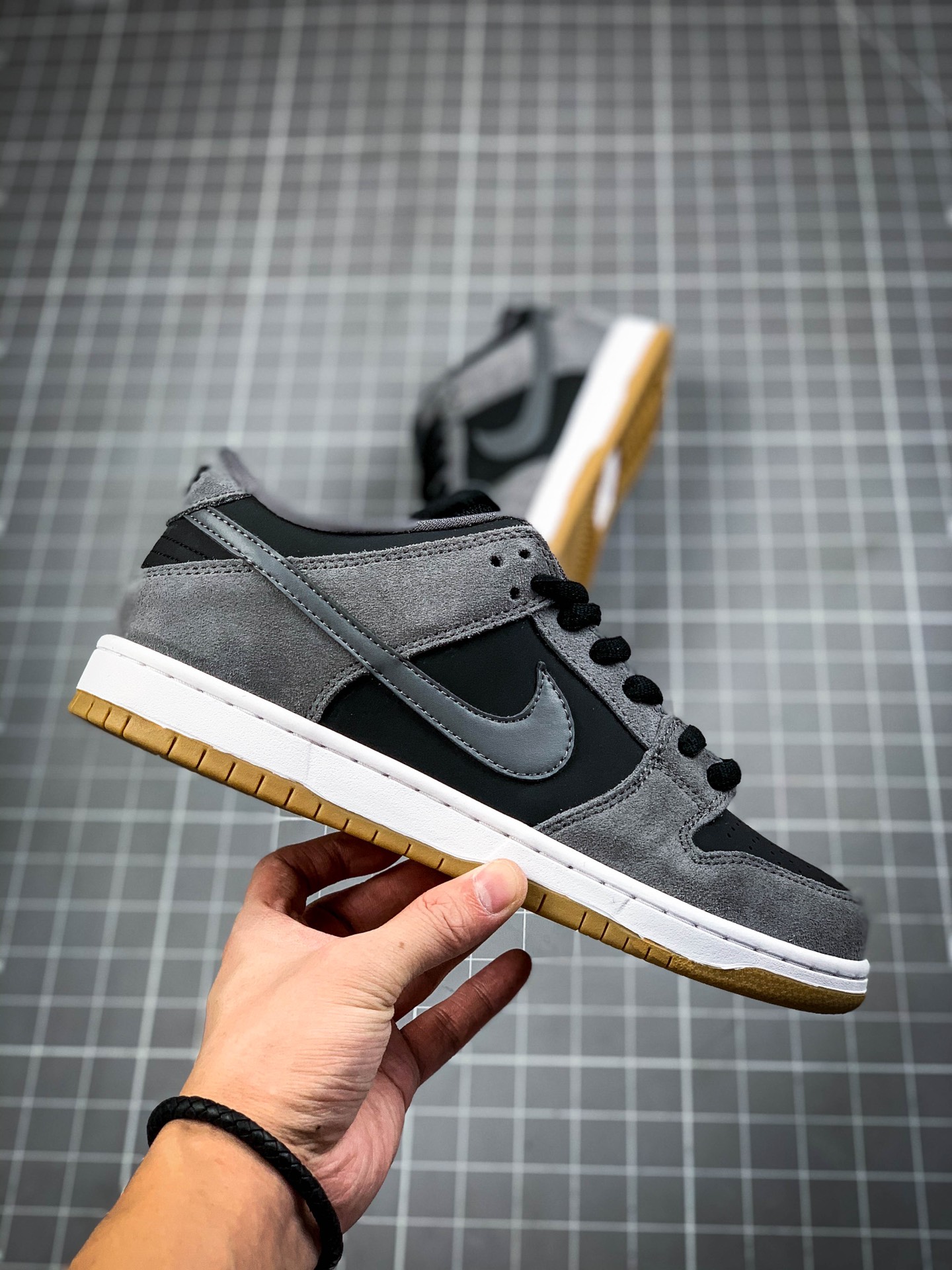 240 Nike SB Dunk Low “雾霾灰” 联名扣篮系列复古低帮休闲运动滑板板鞋854866-319