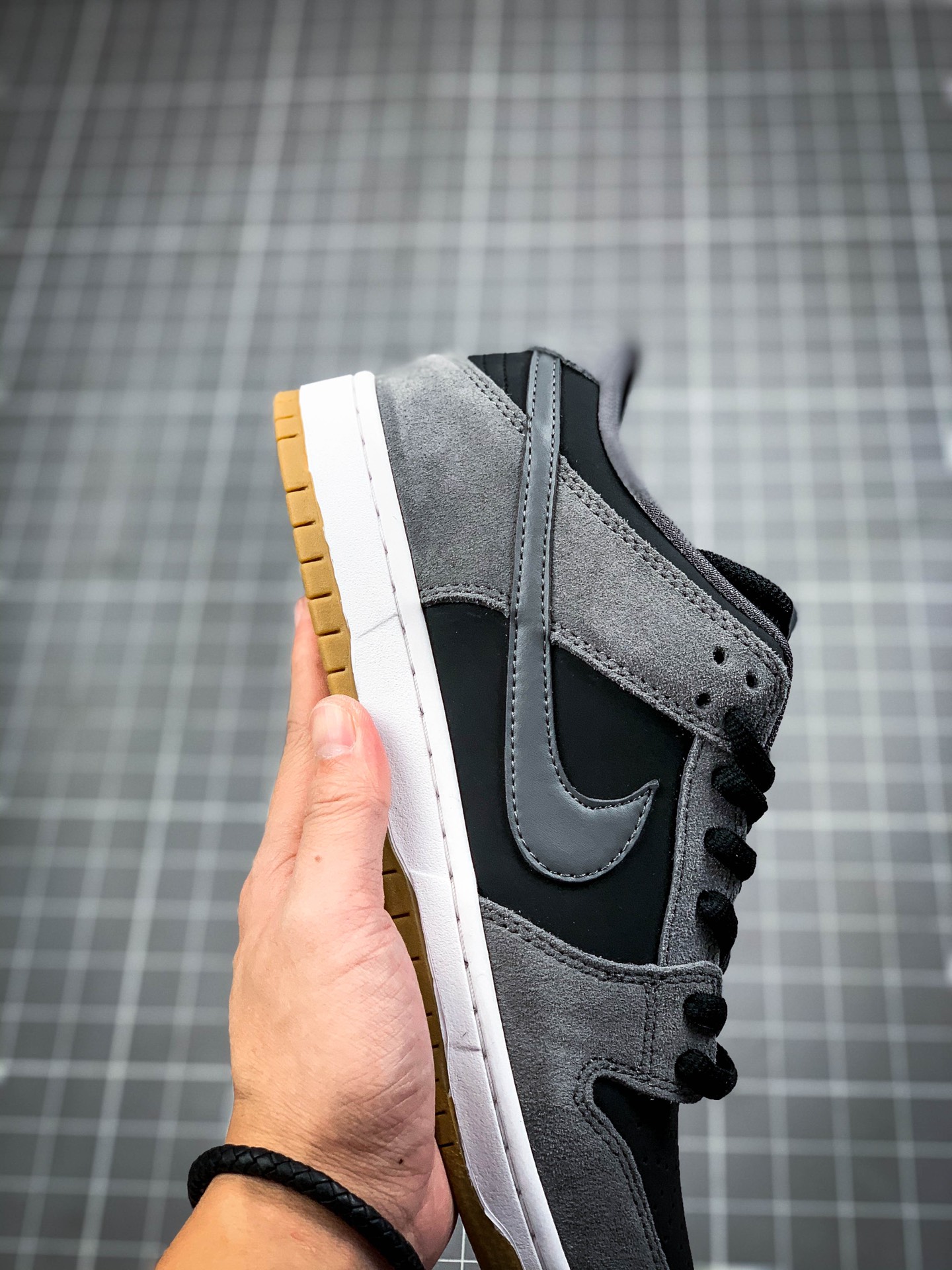 240 Nike SB Dunk Low “雾霾灰” 联名扣篮系列复古低帮休闲运动滑板板鞋854866-319