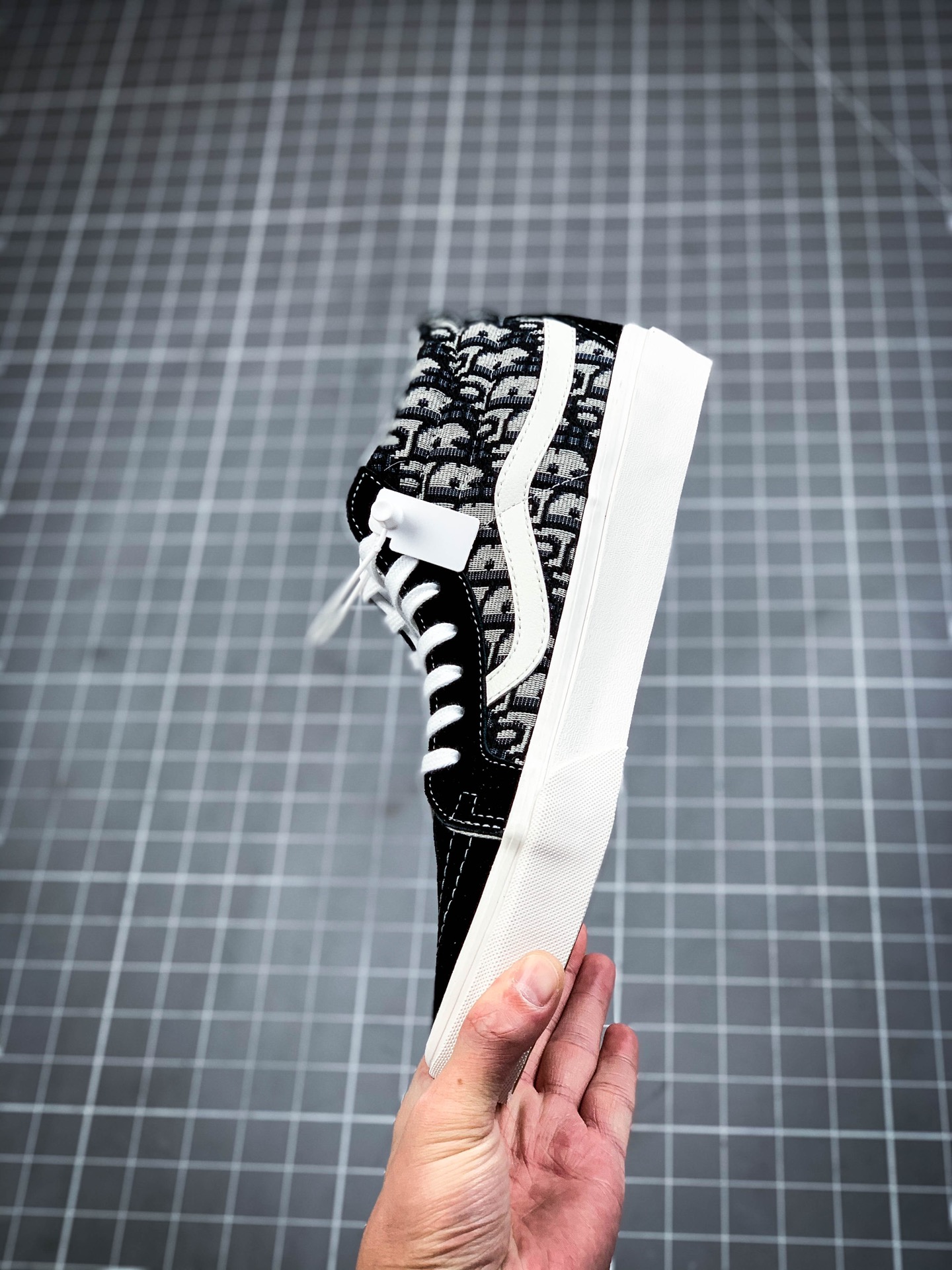 150 公司级#Dior x Vans Style 36 Decon SF“岩石灰刺绣CD重影”万斯迪奥联名