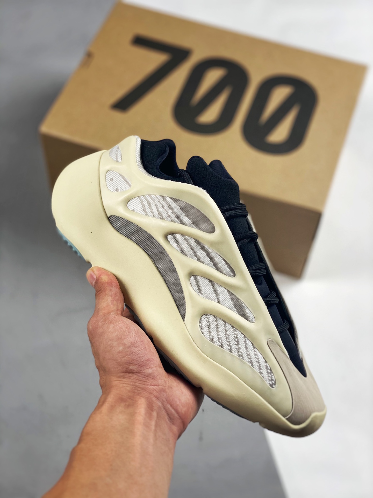 Apoyo al pago contra reembolso 3 YEEZY 700 V3 "Azael Alien Línea de producción puramente original Producto de nivel de …