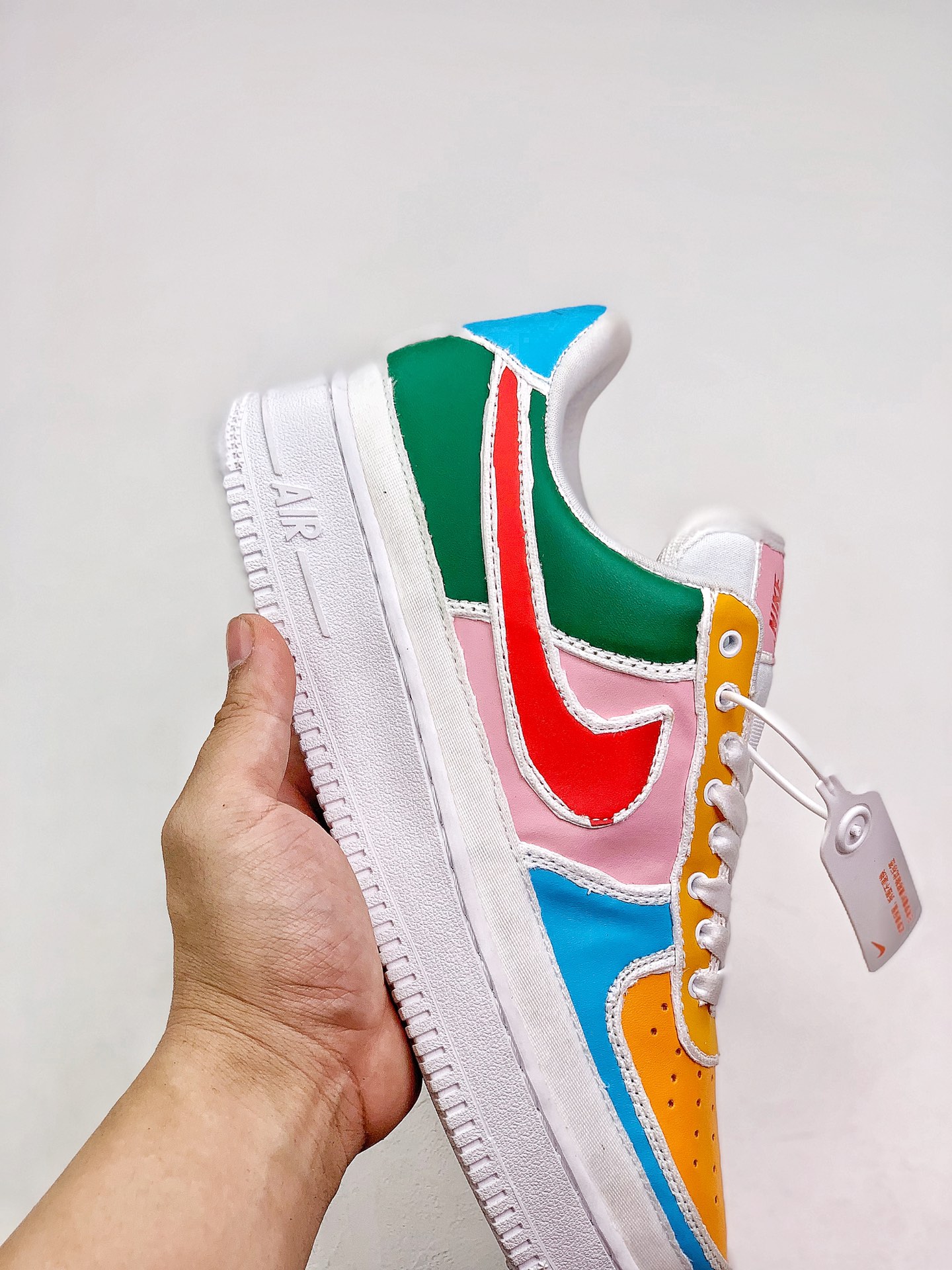 180 Nike Air Force 1 '07 白色撕撕乐  空军一号“白色撕撕乐”低帮百搭休闲运动板鞋CJ1650-101
