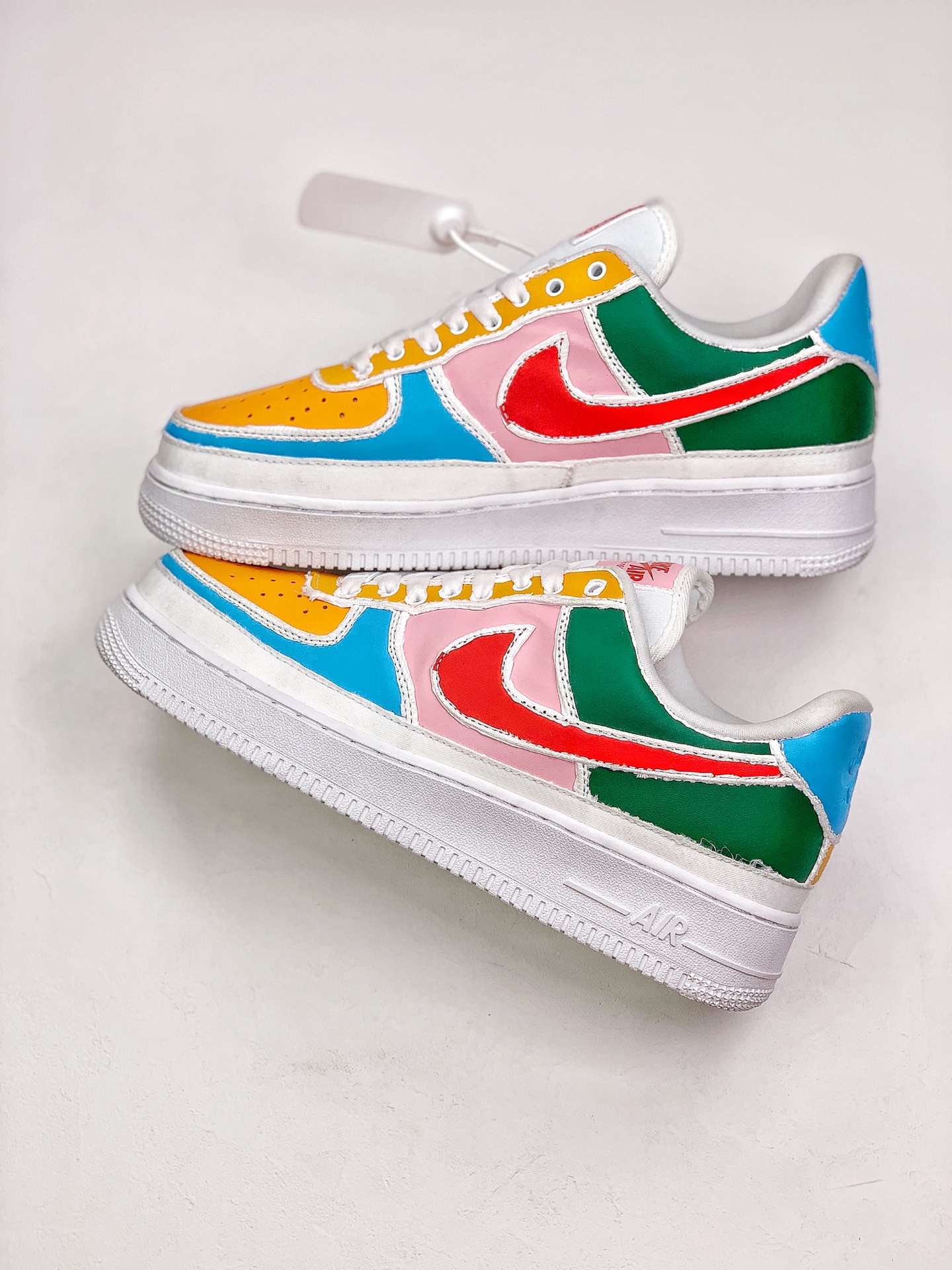 180 Nike Air Force 1 '07 白色撕撕乐  空军一号“白色撕撕乐”低帮百搭休闲运动板鞋CJ1650-101