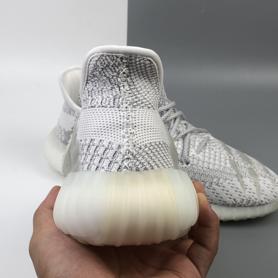 290 Adidas Yeezy Boost 350V2 百搭轻便爆米花中底休闲运动慢跑鞋 怪物夜光系列 FC8311