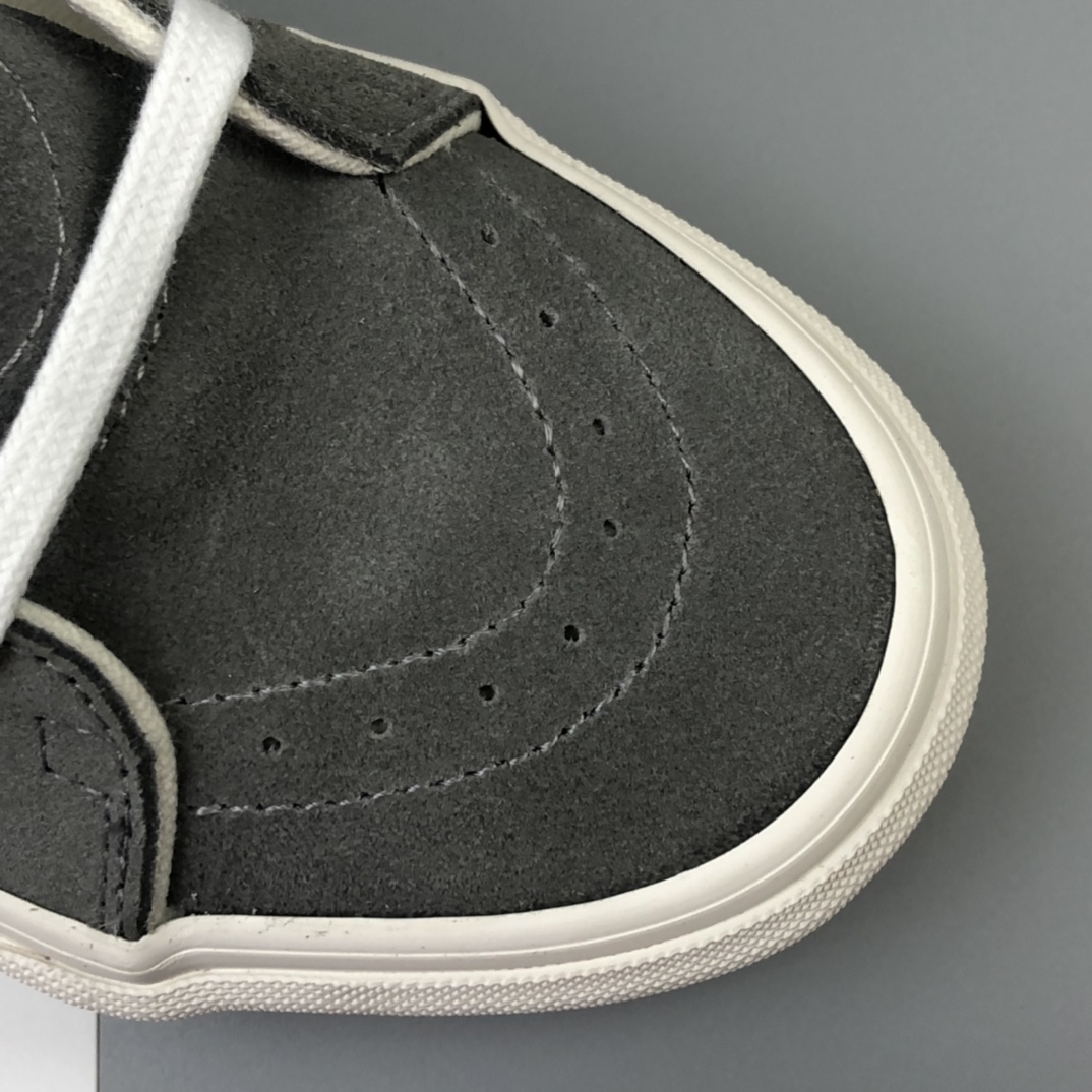 150 Dior x Vans Sk8-Mid 万斯中帮迪奥联名“岩石灰刺绣CD重影”鲜美系列帆布硫化板鞋 VN0A3WSDRW23