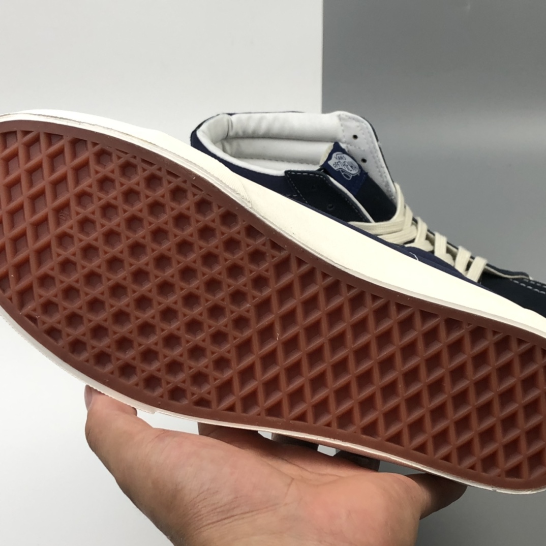 150 Vans 0G Sk8-Hi LX 藏蓝色高帮百搭休闲板鞋 VN0A38F7POT