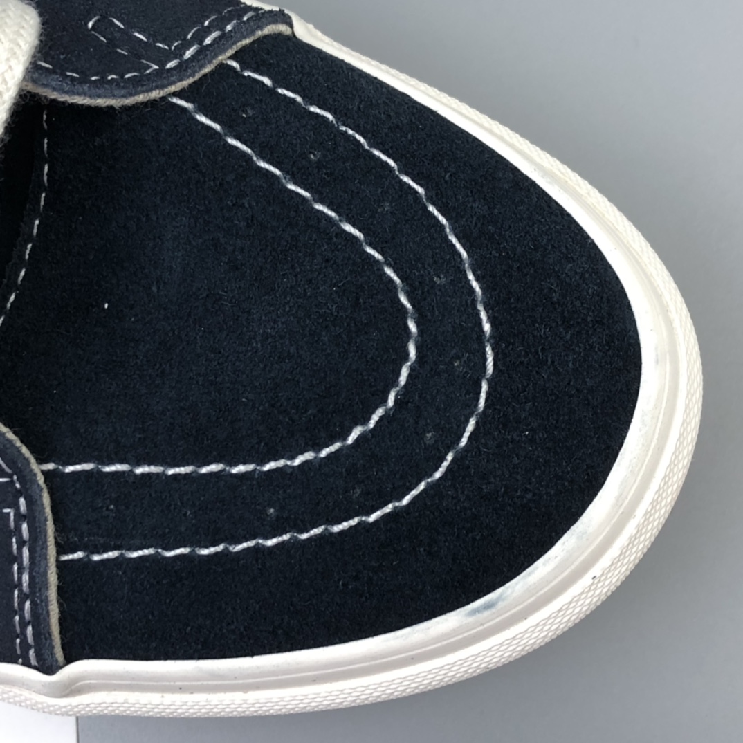 150 Vans 0G Sk8-Hi LX 藏蓝色高帮百搭休闲板鞋 VN0A38F7POT