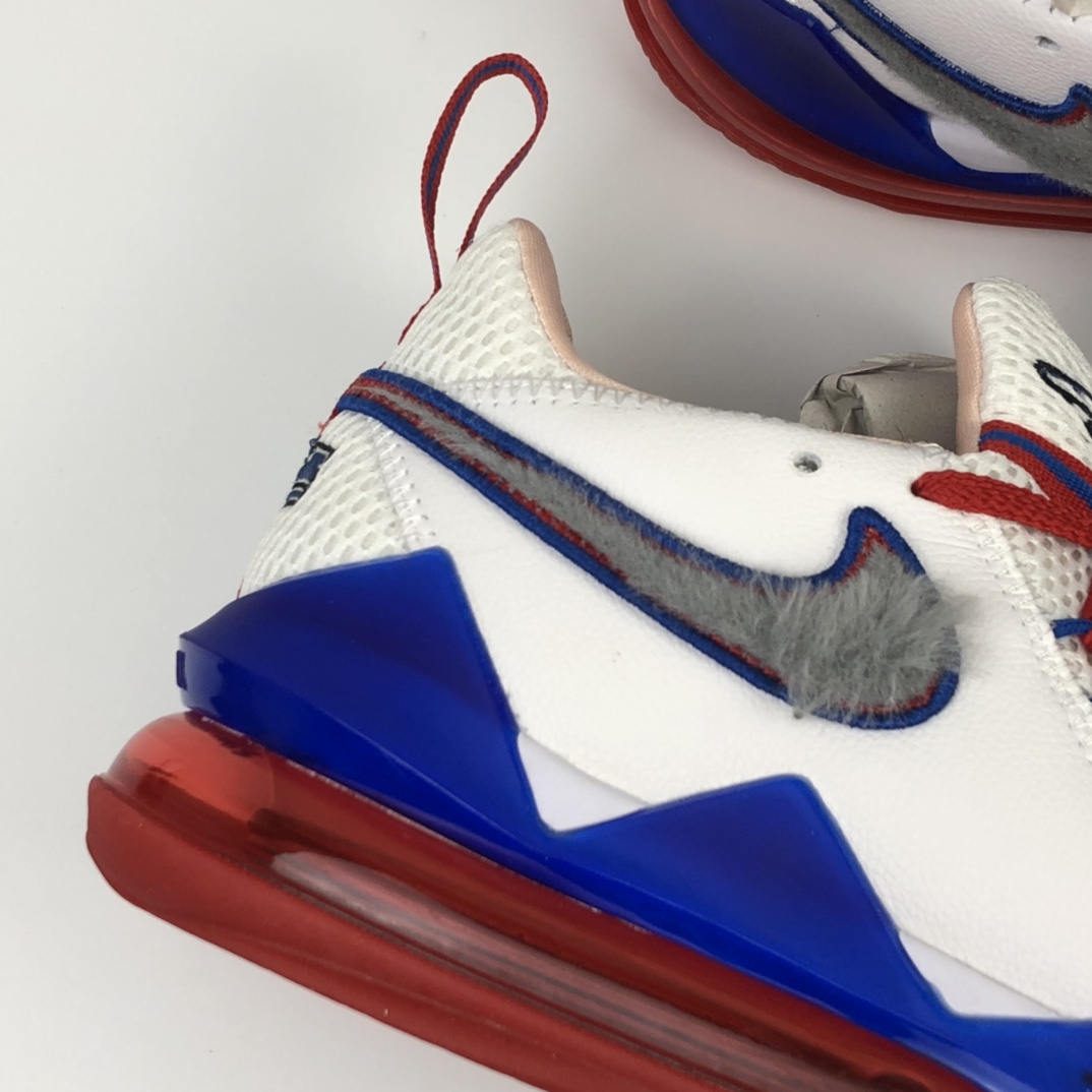 330 Nike LeBron 17 Low Tune Squad勒布朗詹姆斯17代白蓝红鸳鸯 CD5007-100