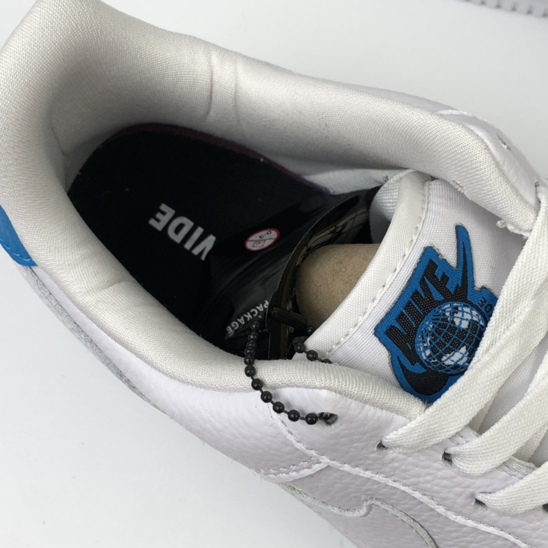 200 Nike Air Force 1'07 Lv8 ”The World Earth Day 2020” 空军一号黑彩串标钩低帮百搭休闲运动板鞋 CT1414-101