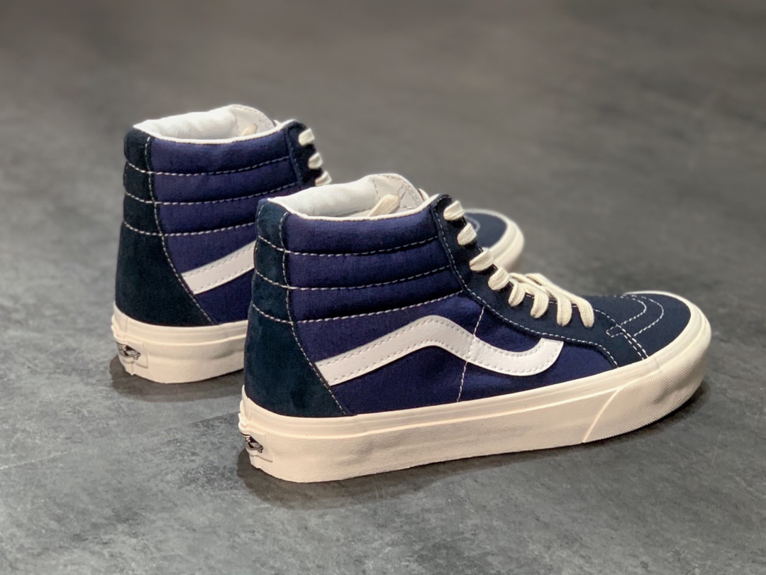 150 Vans OG SK8-Hi LX 高端支线 以低调百搭的藏蓝色