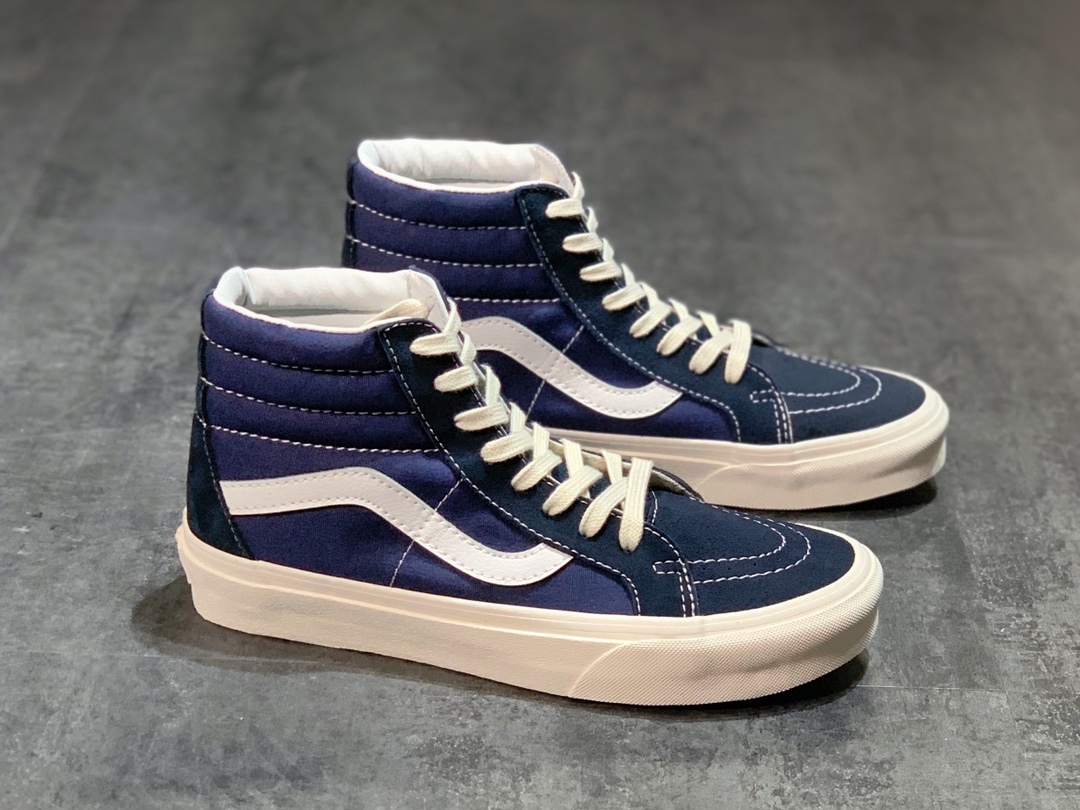 150 Vans OG SK8-Hi LX 高端支线 以低调百搭的藏蓝色
