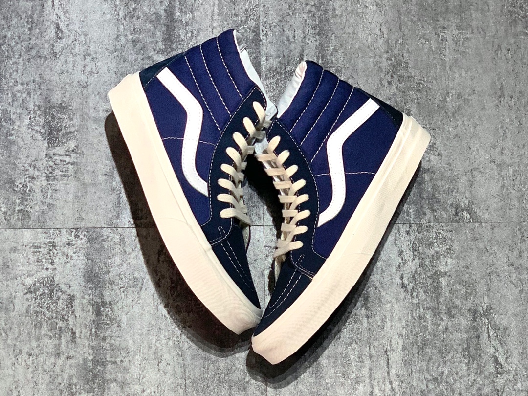 150 Vans OG SK8-Hi LX 高端支线 以低调百搭的藏蓝色