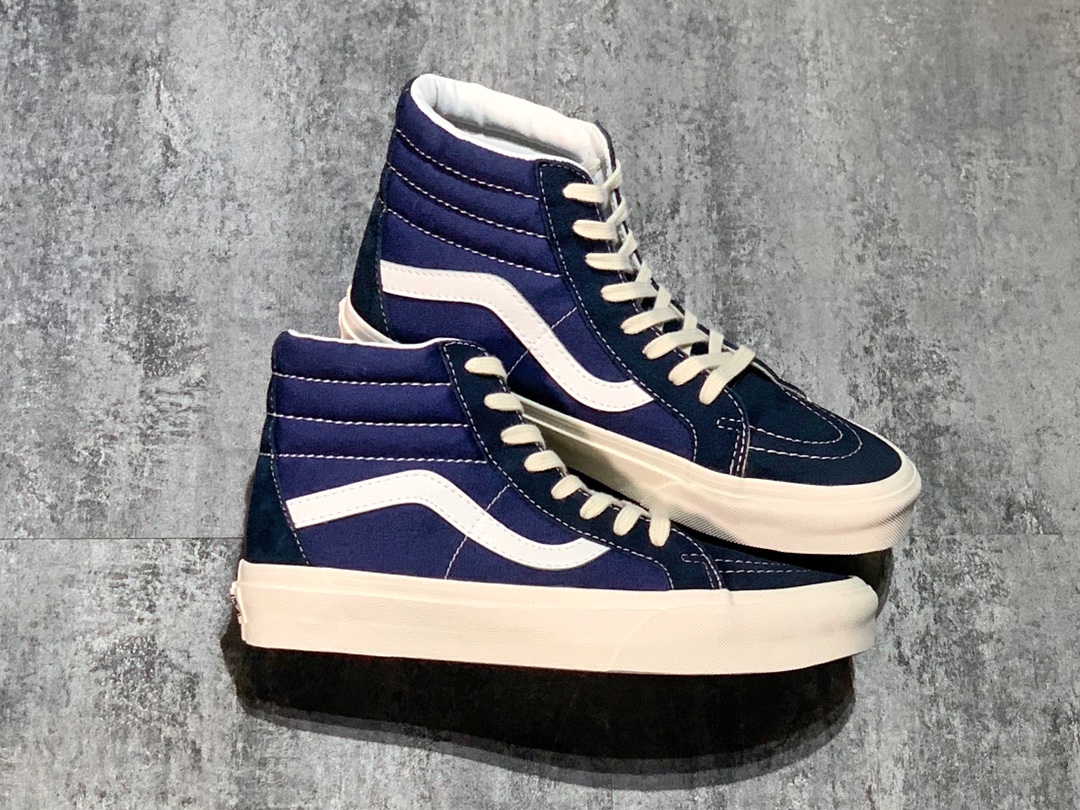 150 Vans OG SK8-Hi LX 高端支线 以低调百搭的藏蓝色