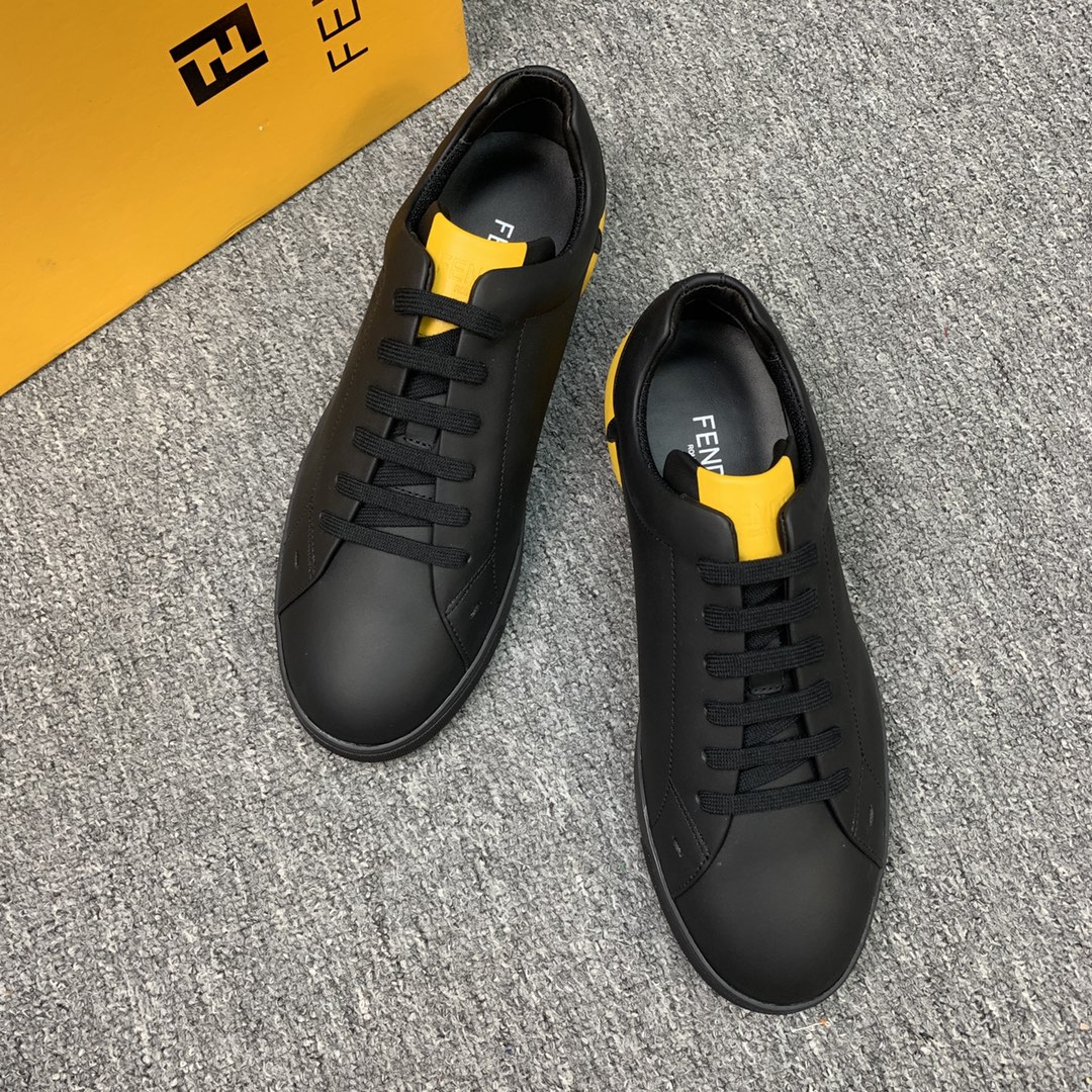 Fendi Style Leather Men's Shoes Lookbook Reference image 2