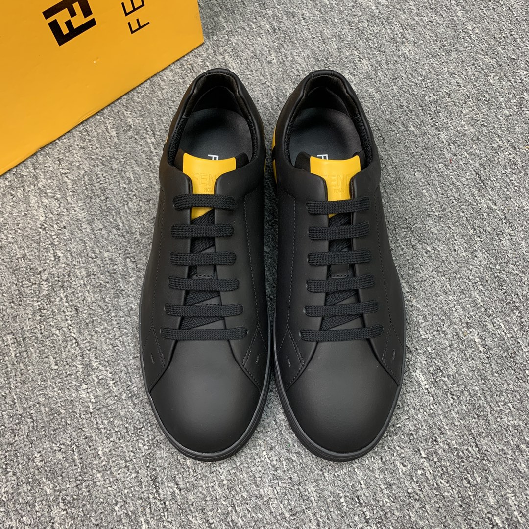 Fendi Style Leather Men's Shoes Lookbook Reference image 1