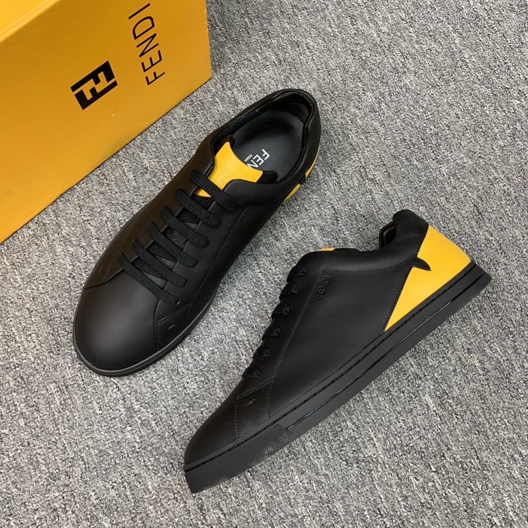 Fendi Style Leather Men's Shoes style reference detail image 6 from source 781830